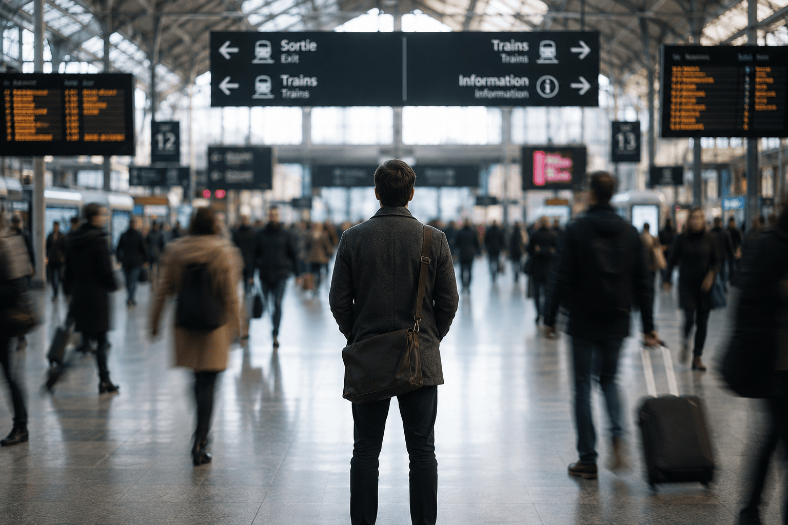 Professionnel hésitant entre reconversion et saturation professionnelle