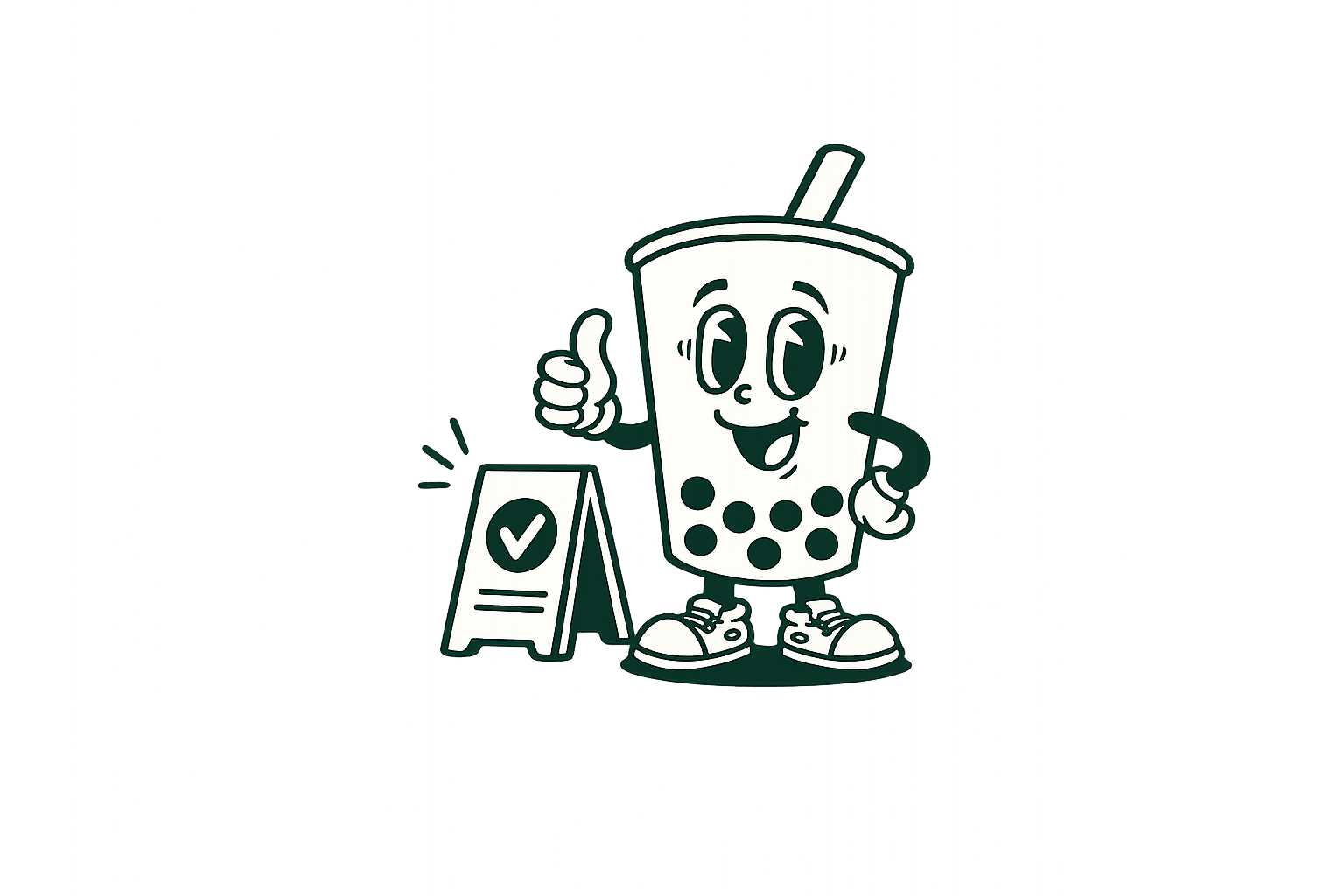We handle the entire mobile boba catering setup and breakdown