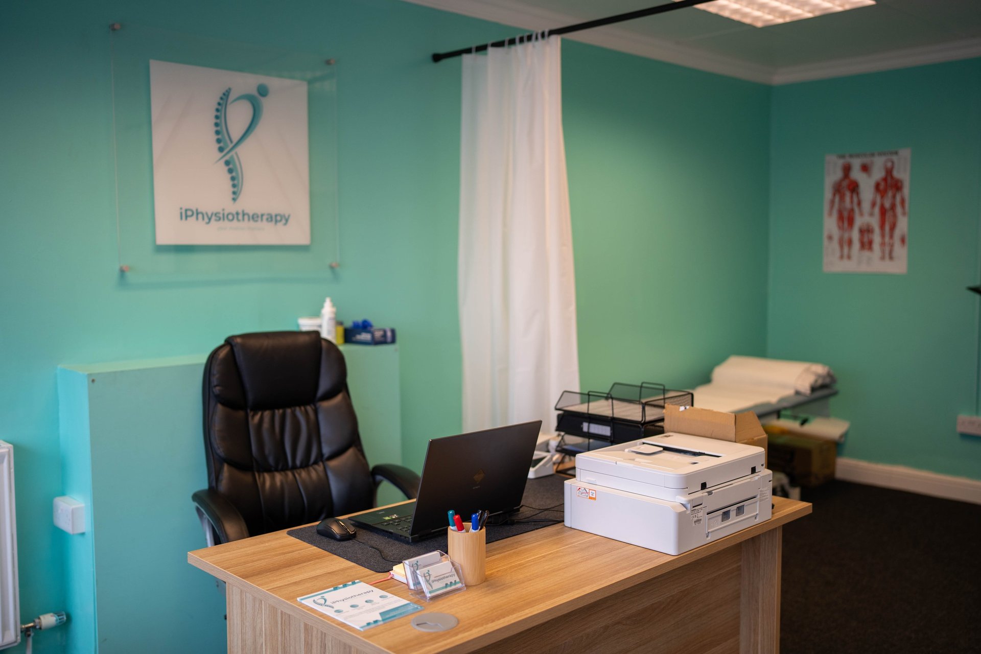 Treatment room at iPhysiotherapy