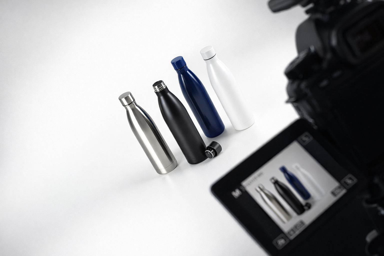 fotografia profissional de squeeze para e-commerce