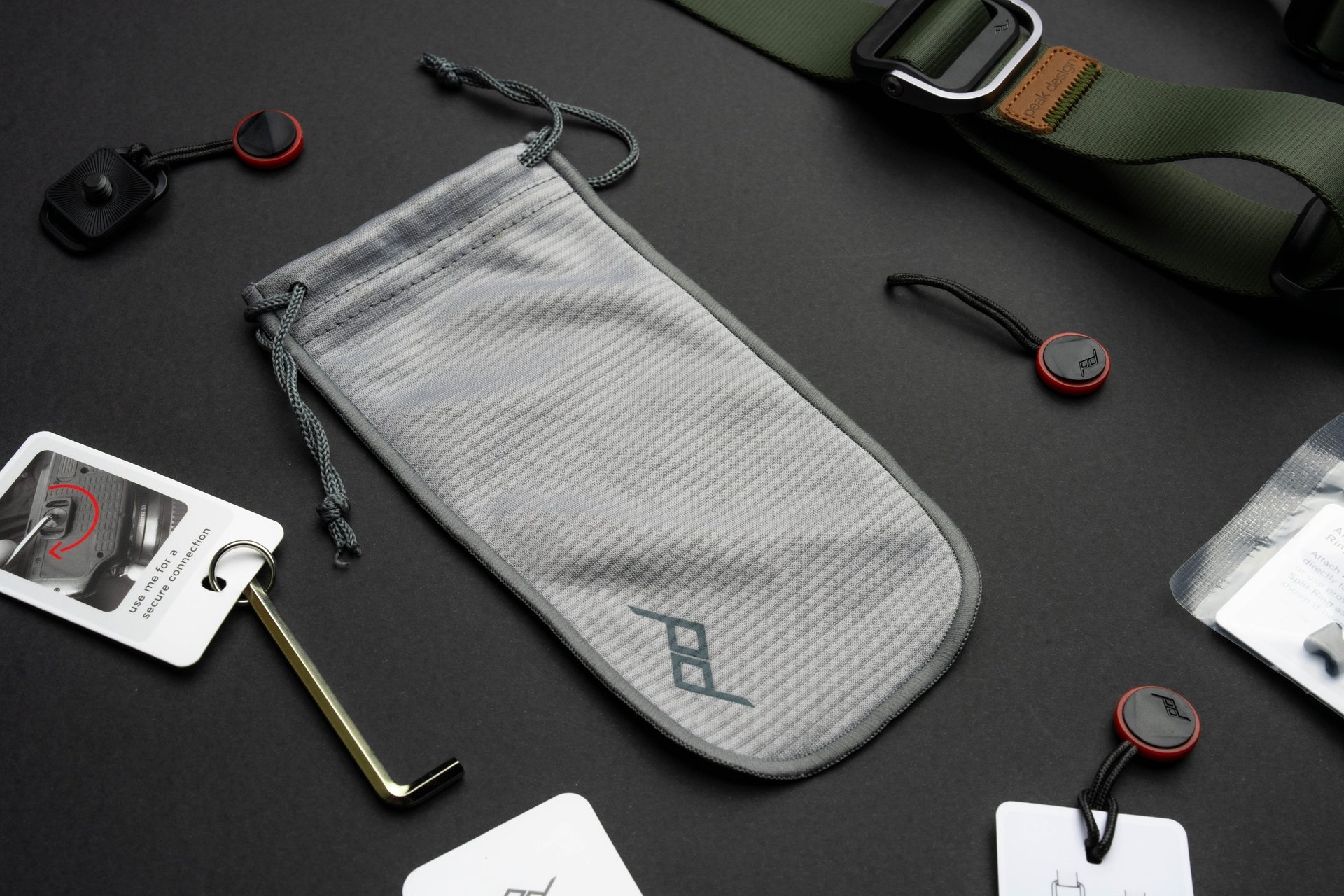 Eco-friendly camera strap packaging