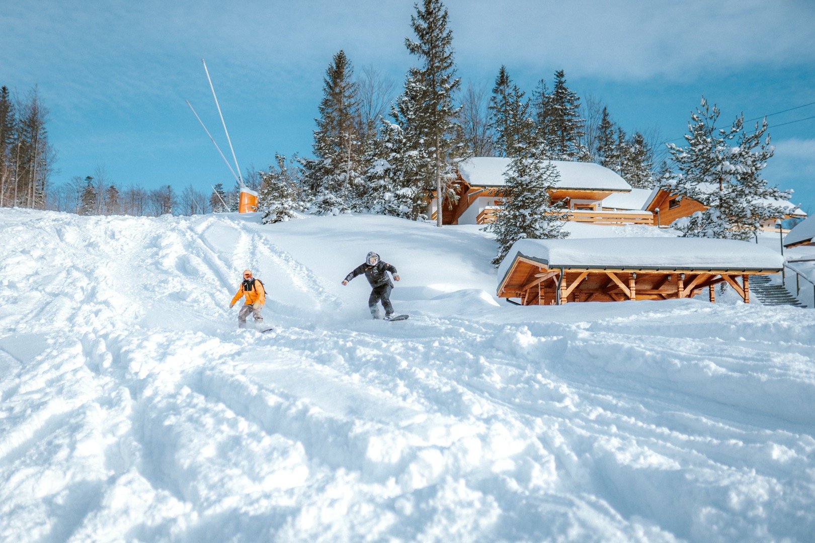 polana suche, snowboard, szczyrk. wyciąg, narty