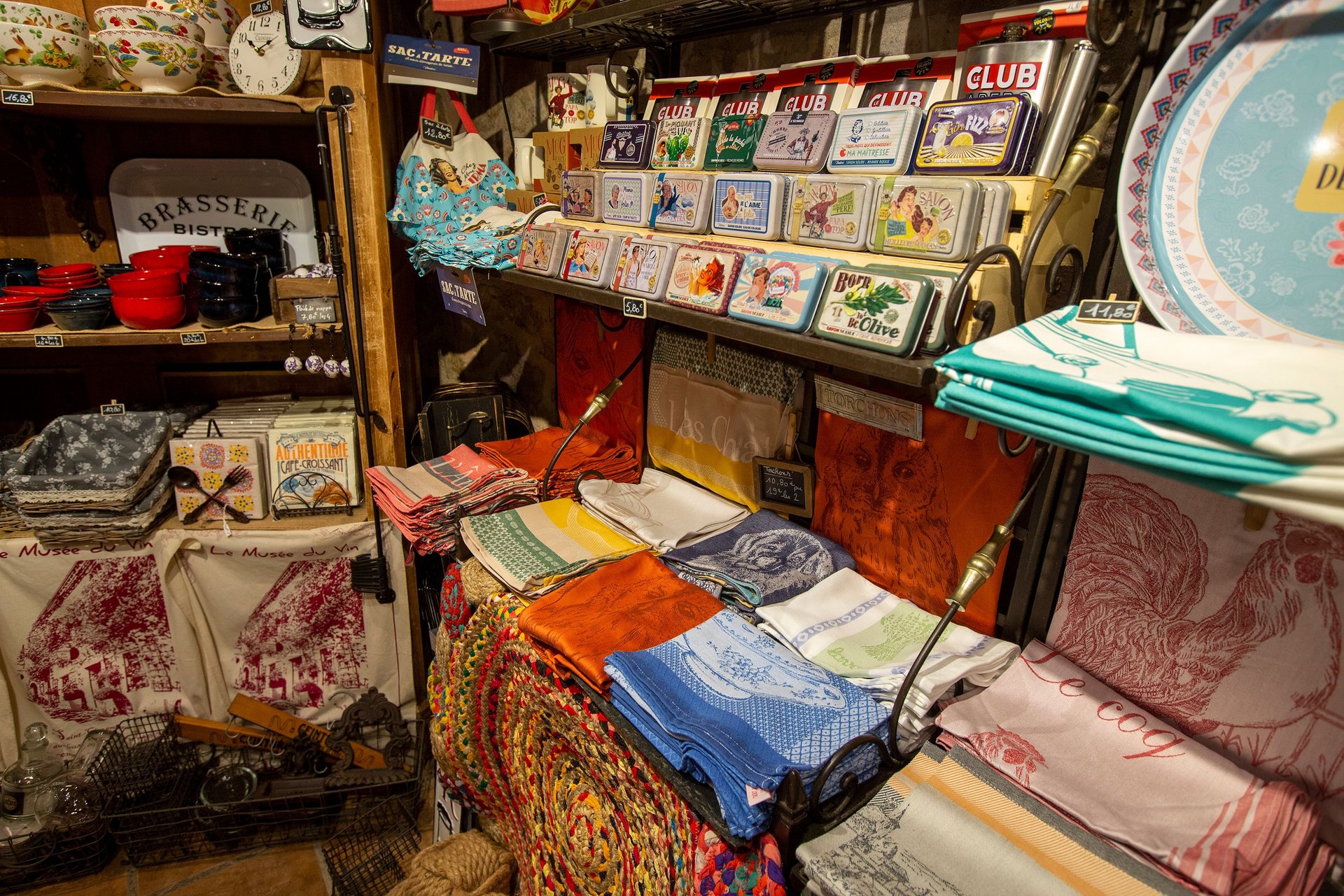 Idées cadeaux : serviettes, torchons, tabliers...