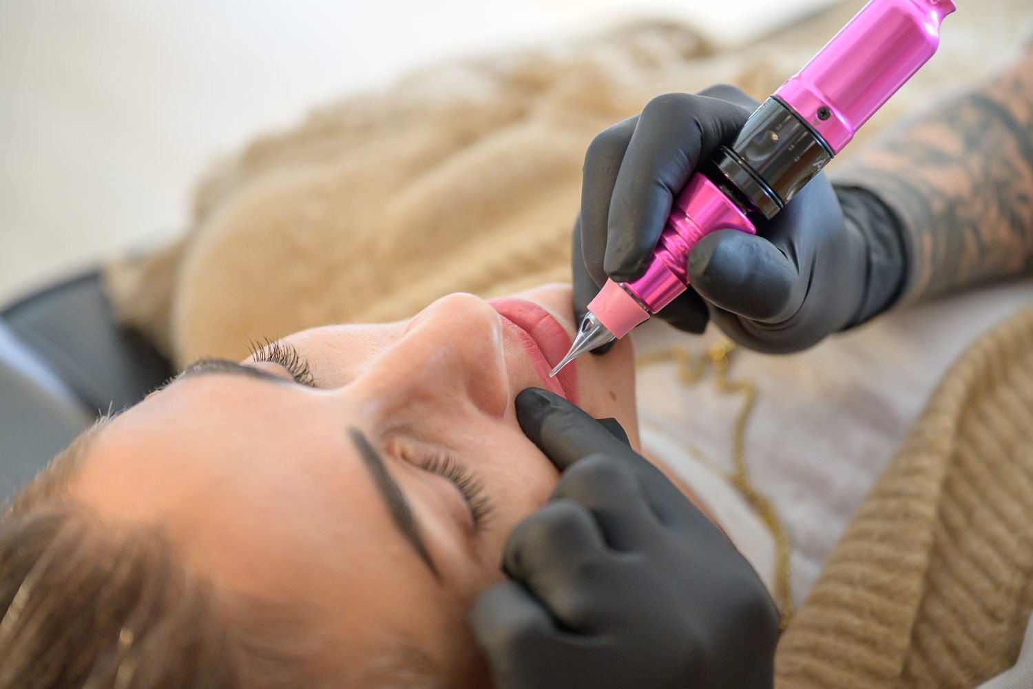 Permanent Make-up Lippen