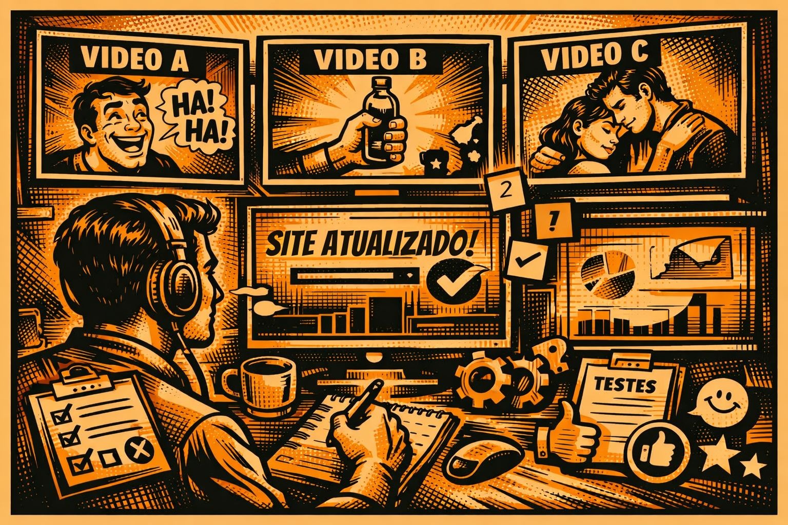 criação e otimização de anúncios