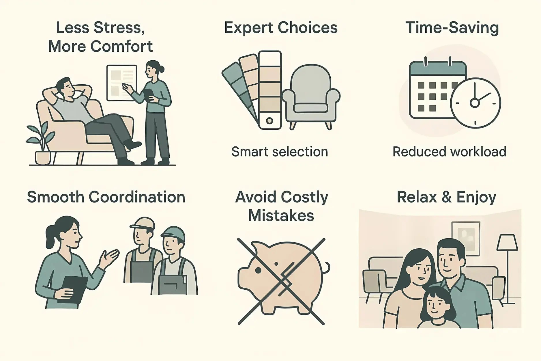 How Can a Professional Interior Designer Help Save Time?