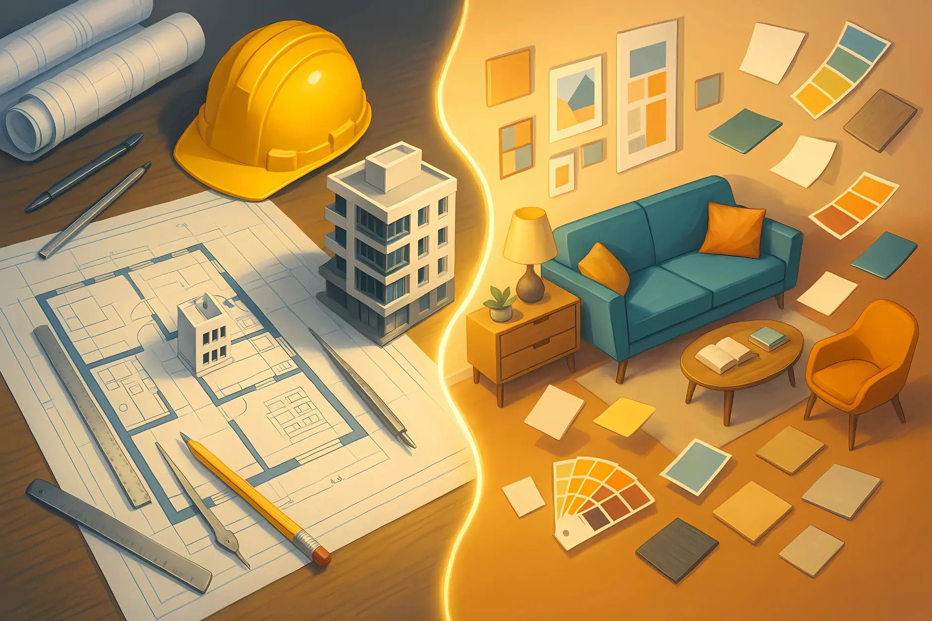 Difference Between Architects and Designers