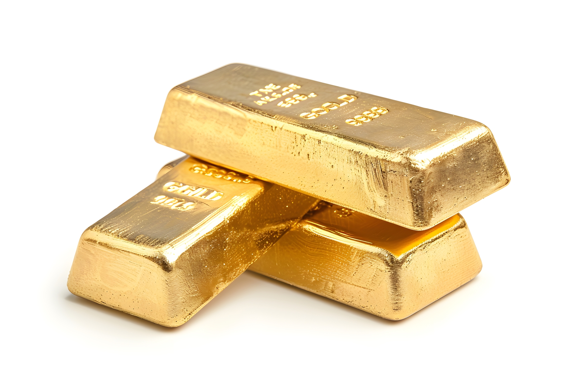 gold bars stacked on top eachother