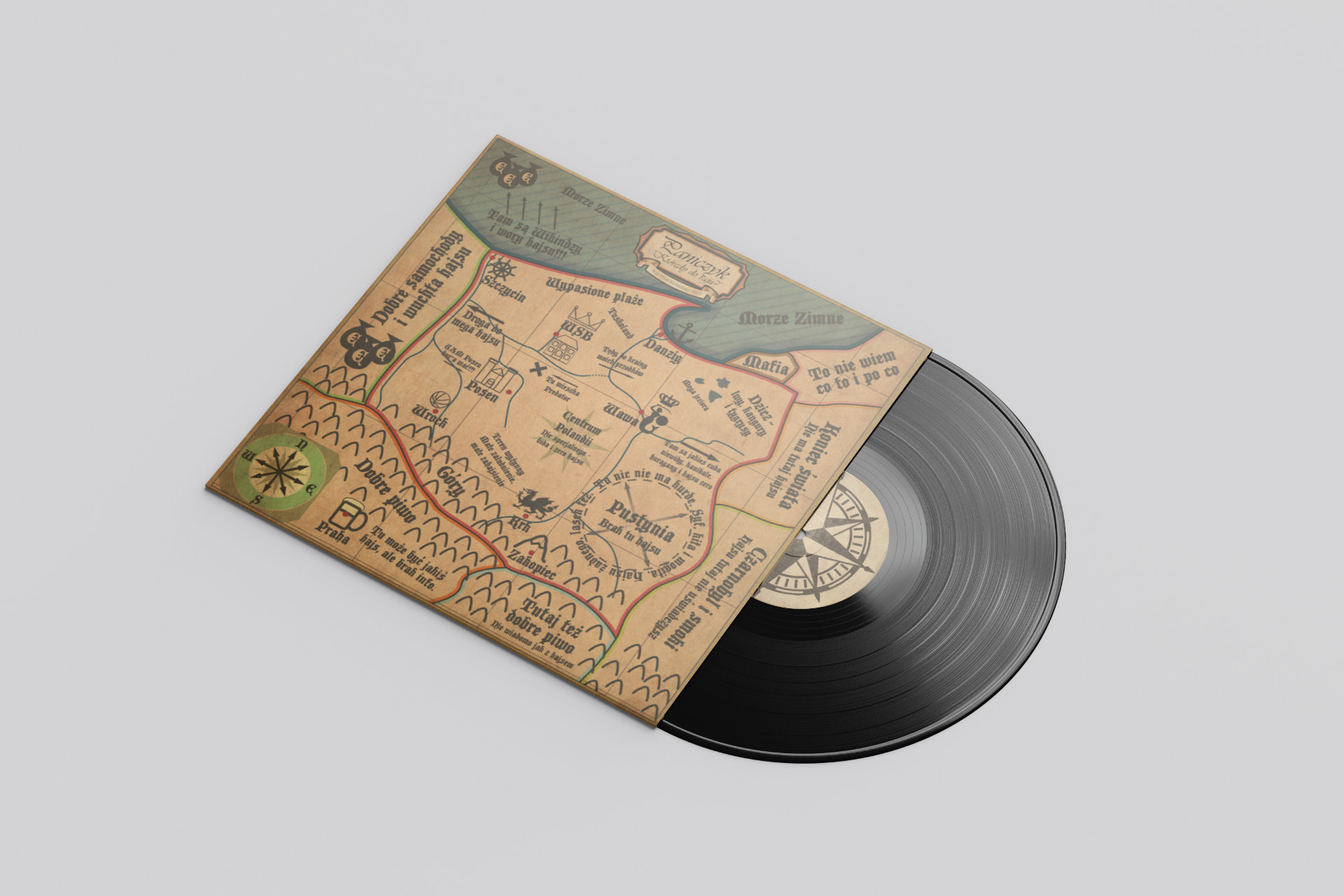 Paniczyl vinyl album front cover