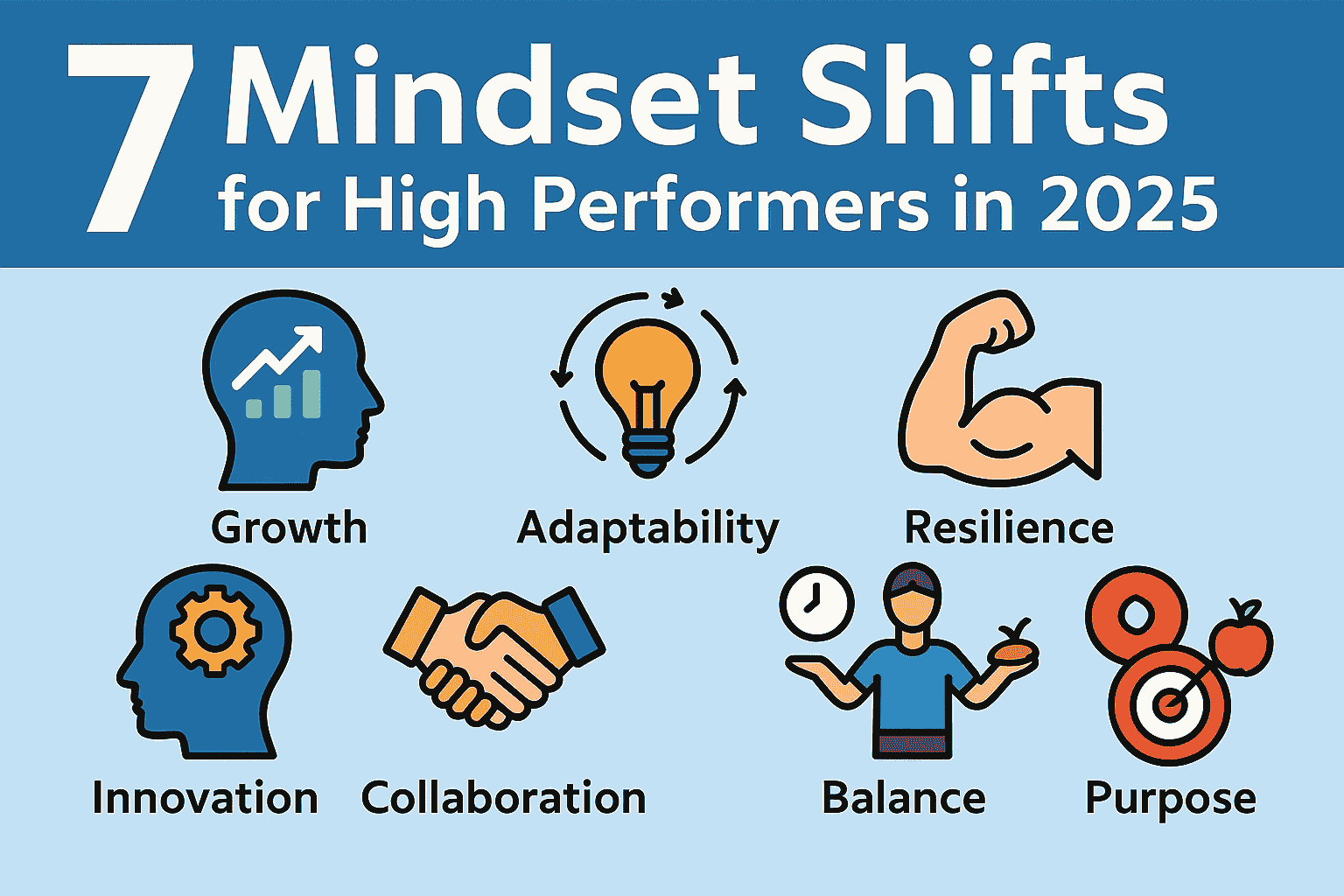 7 Mindset Shifts for High Performers in 2025