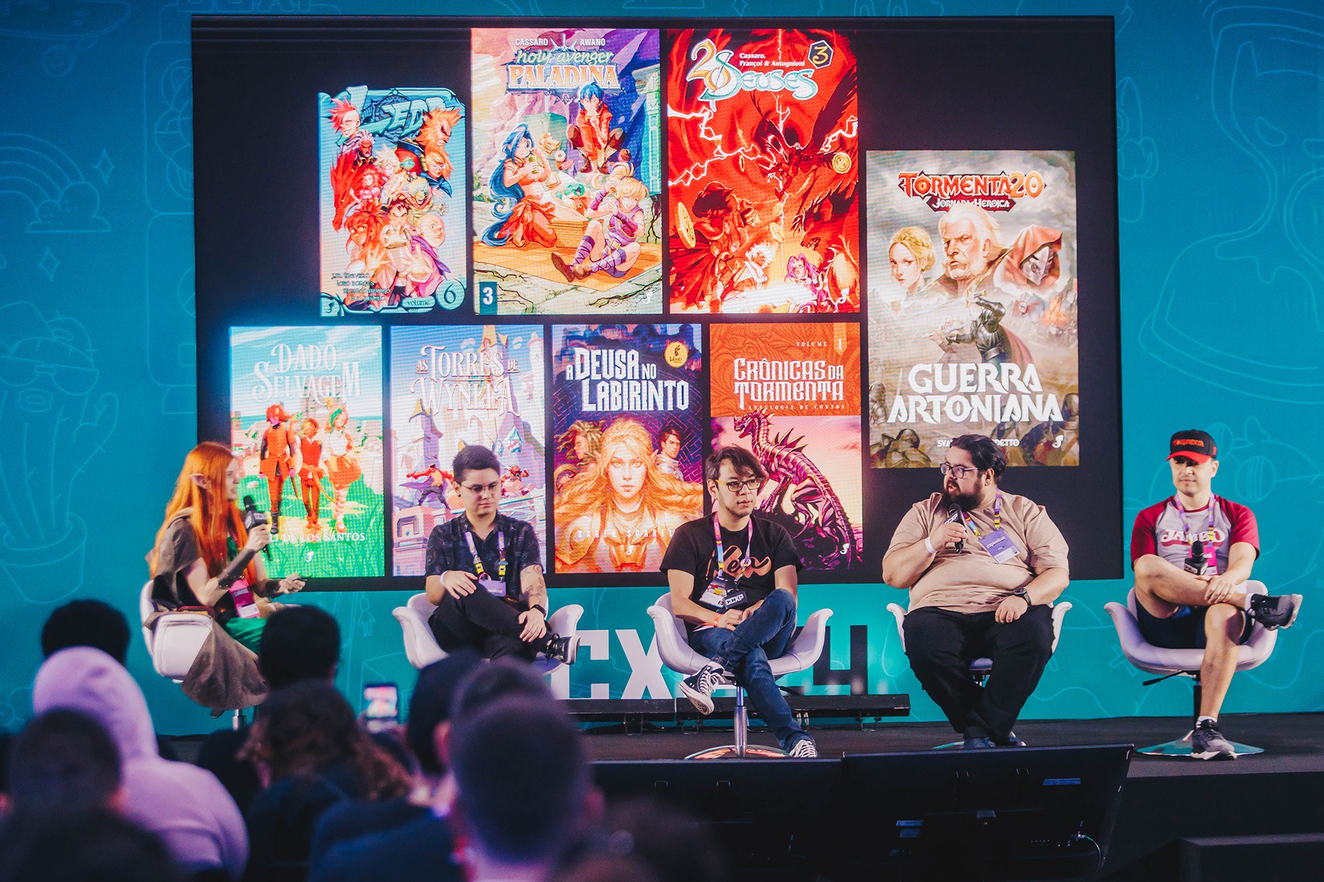 Palestra no Palco Ultra. CCXP 2024.