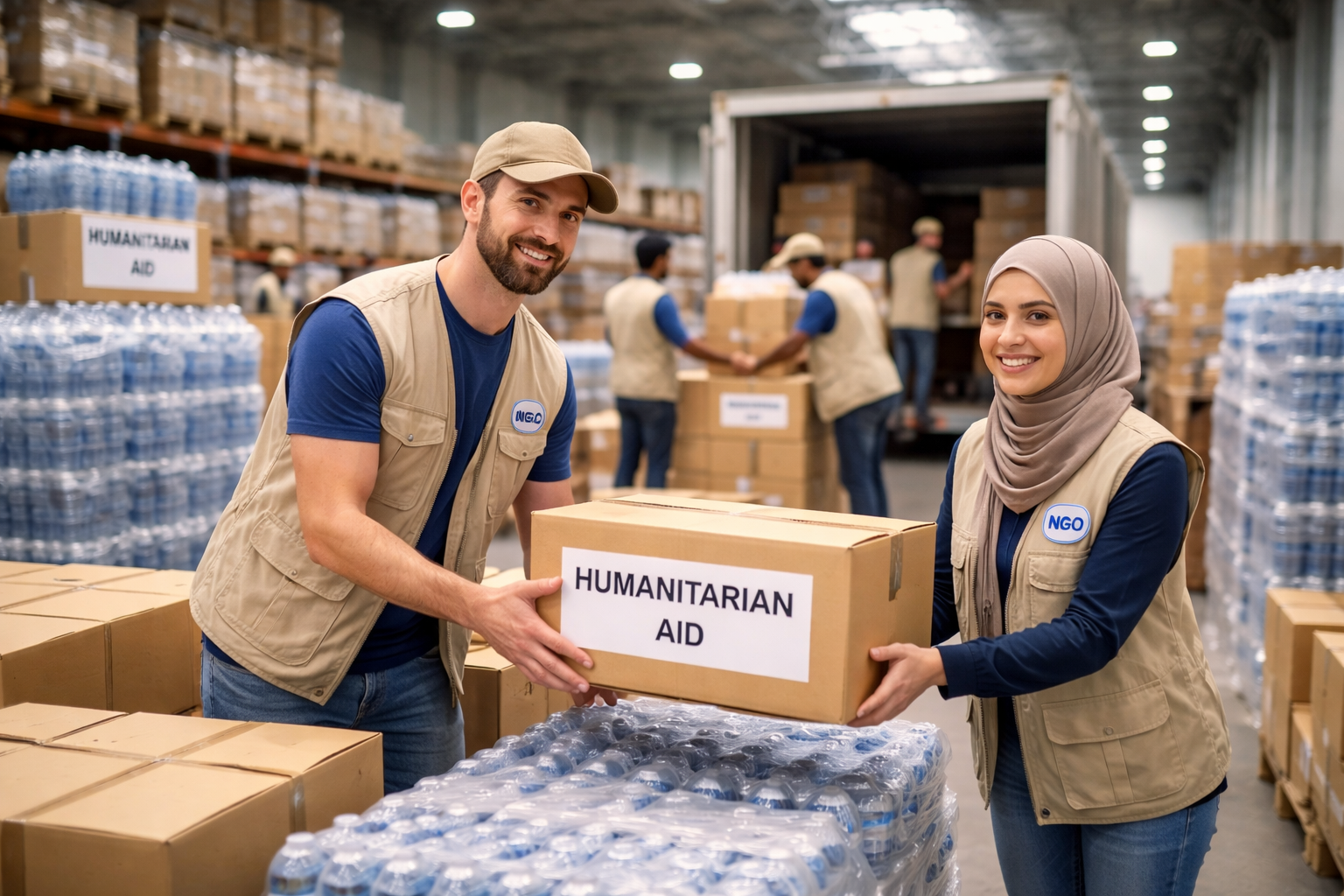 How humanitarian aid reaches Gaza in 2026 from donation to distribution process