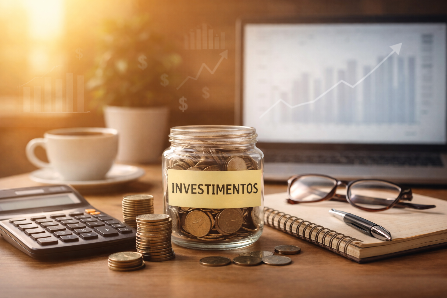 imagem ilustrativa de investimentos