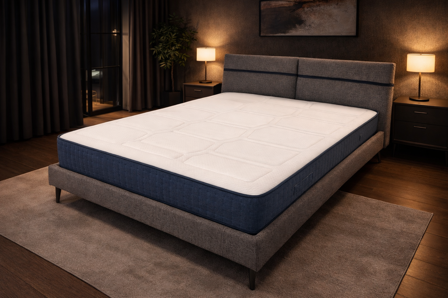 materasso a molle indipendenti Millenium con comfort climatizzato