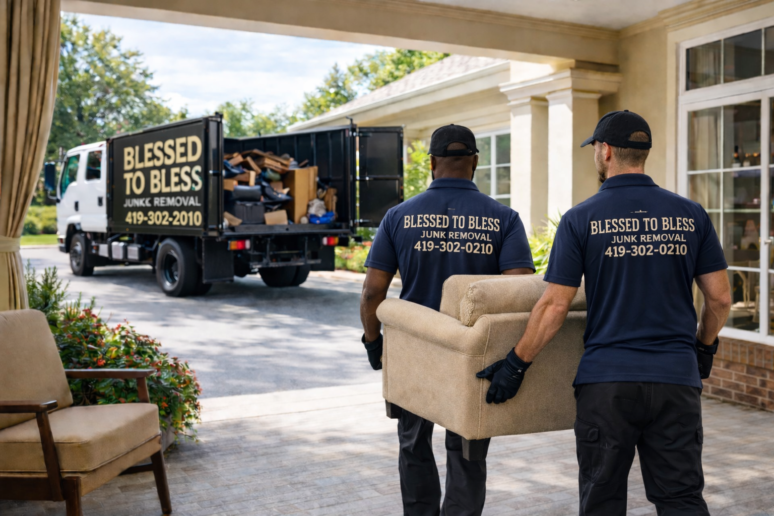 Assisted Living Junk Removal in Lima, Ohio