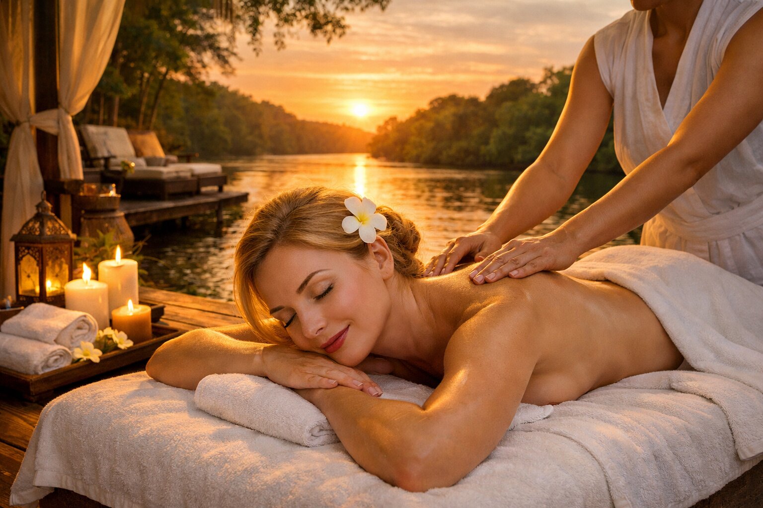 Wellness retreat in Kerala, India