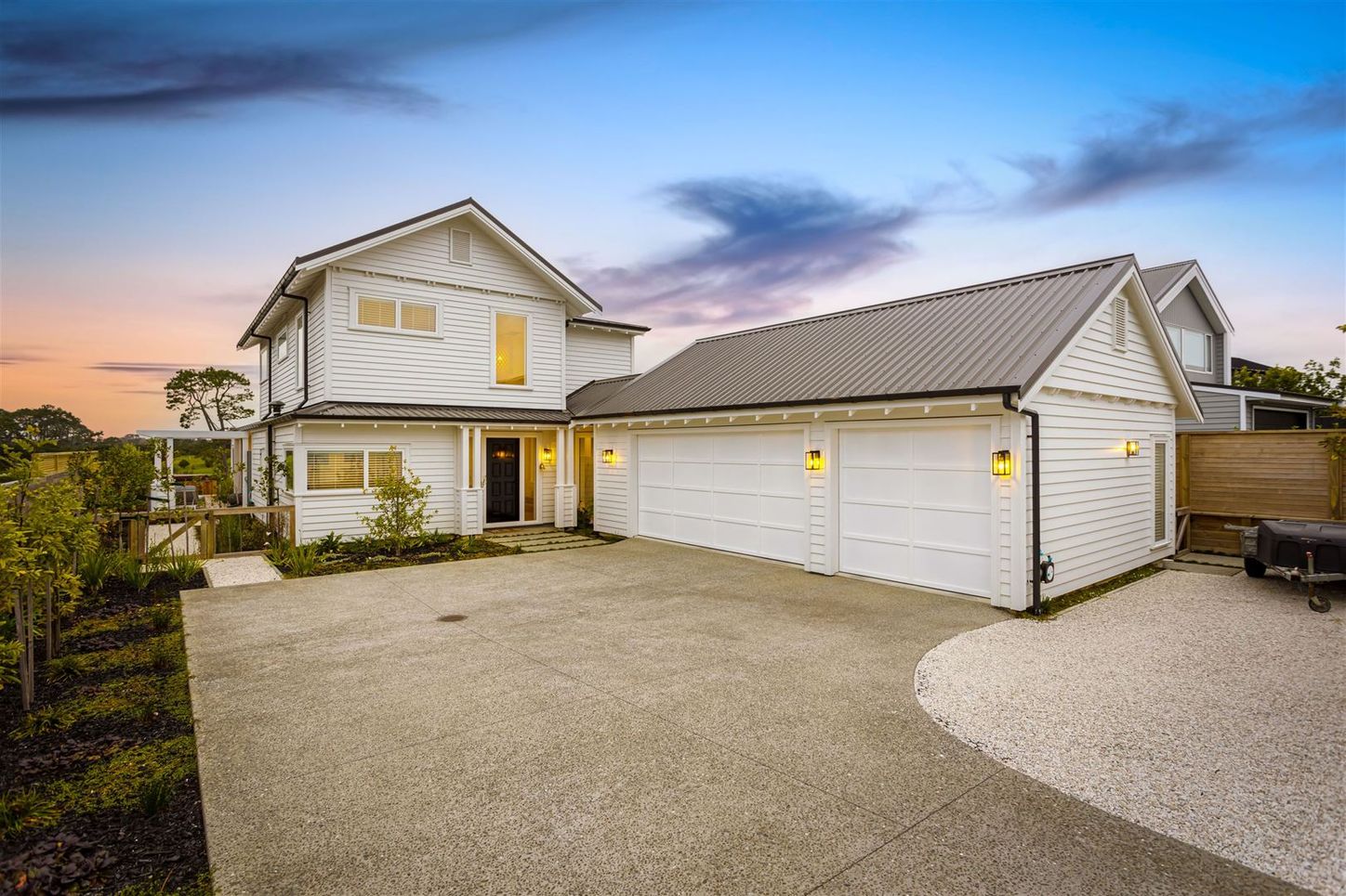 triple car garage in Riverhead - Highend Homes