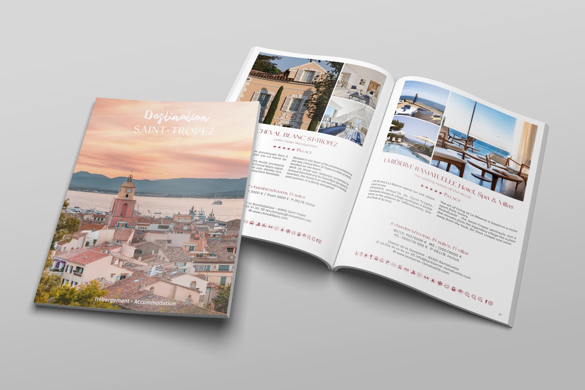 Brochure office de tourisme de Saint-Tropez