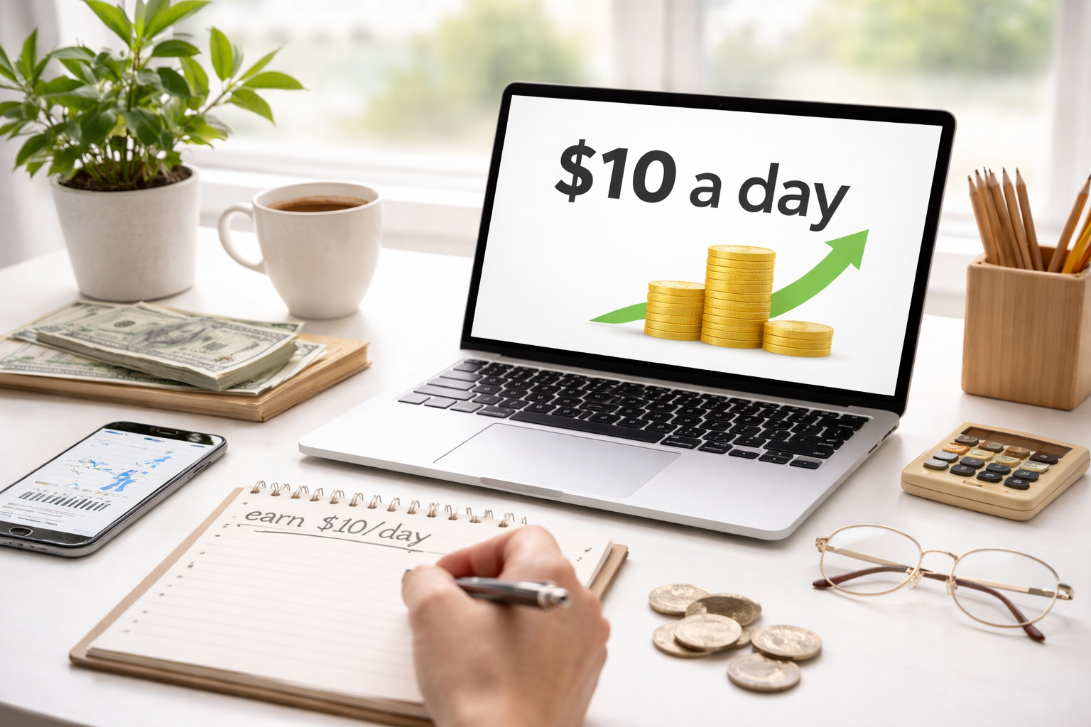 How to Earn $10 a Day Online (Step-by-Step Guide)_lowcosthustle.com