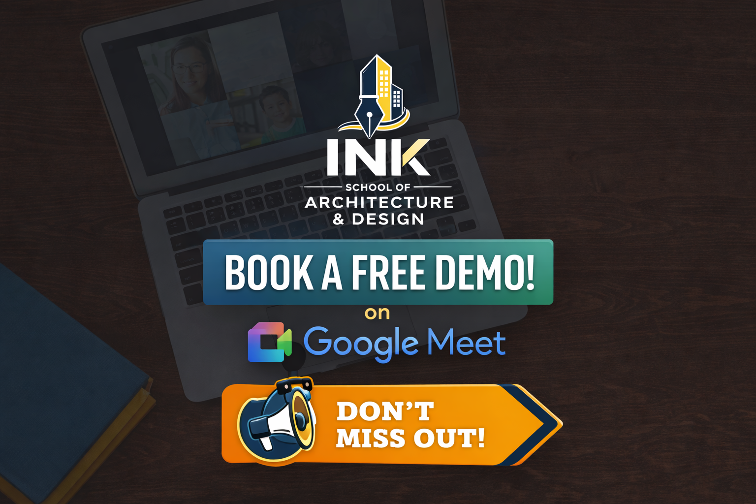 Book a Free Demo Class for NATA & JEE B.Arch Coaching at INK School of Architecture and Design