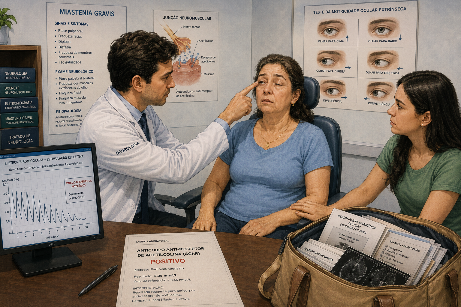 Miastenia Gravis; Junção Neuromuscular