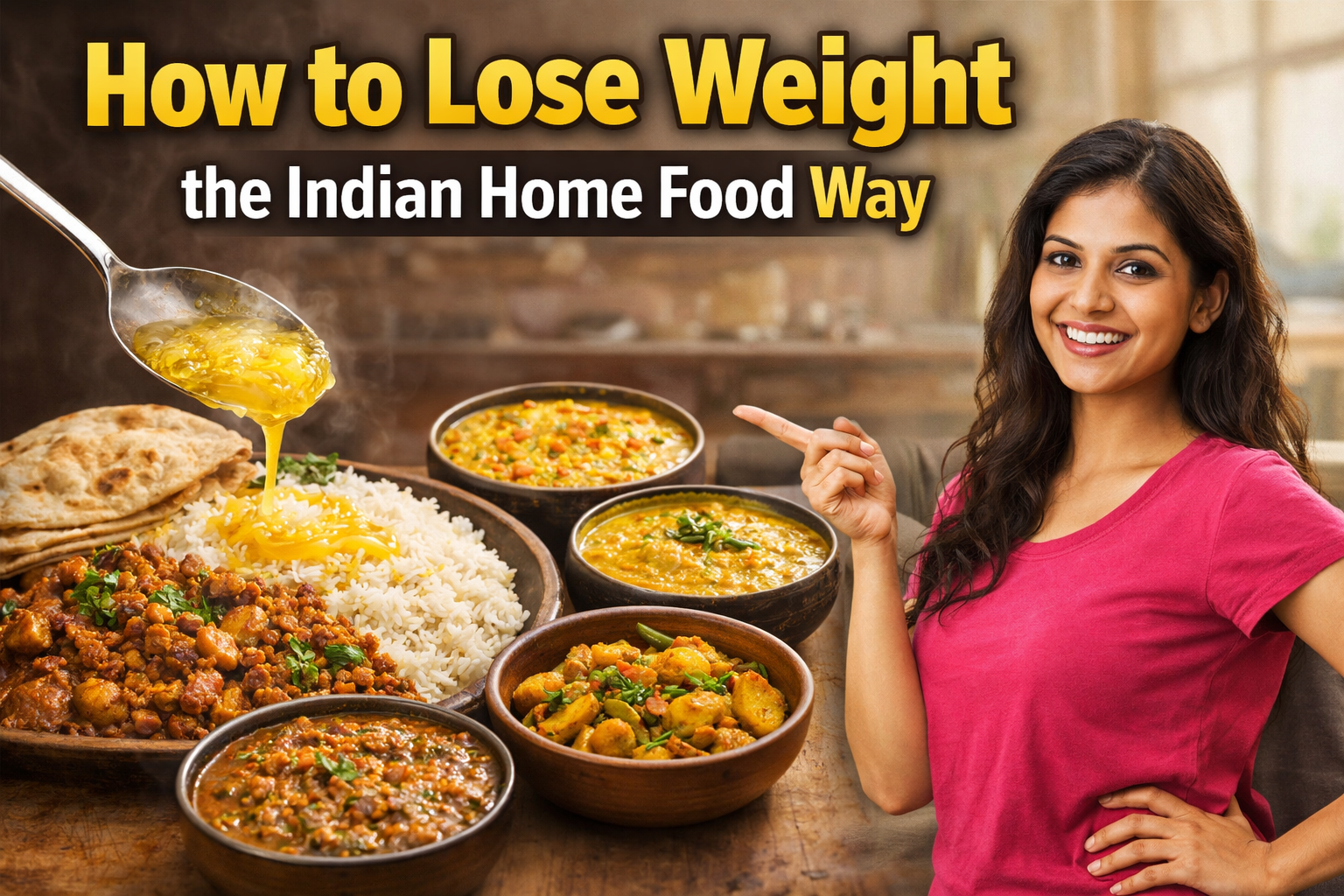 lose weight without gym without supplements Indian diet