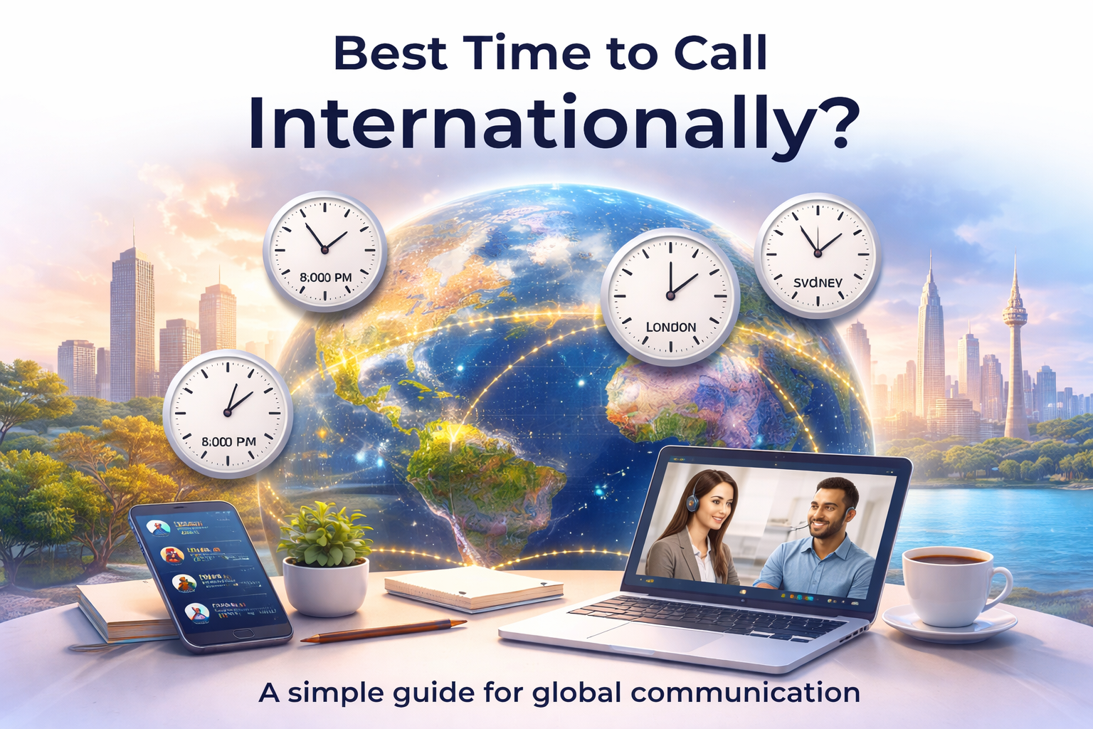 Best Time to Call Internationally_timeoneonline