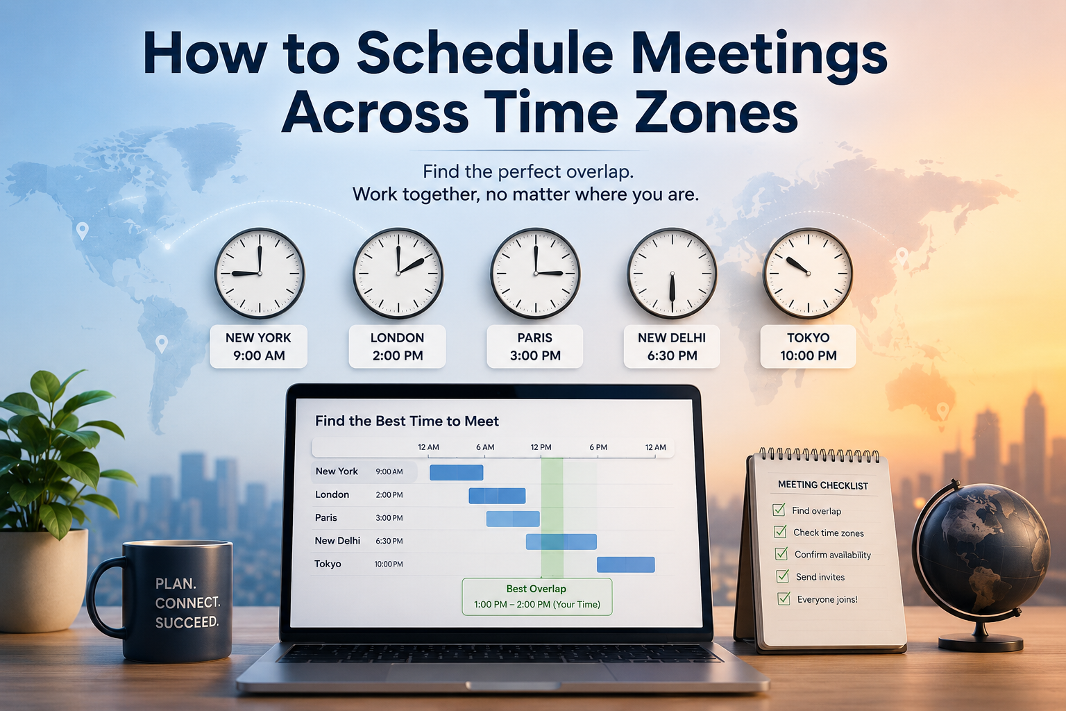 How to Schedule Meetings Across Time Zones (Without the Headaches)_timenowonline.com