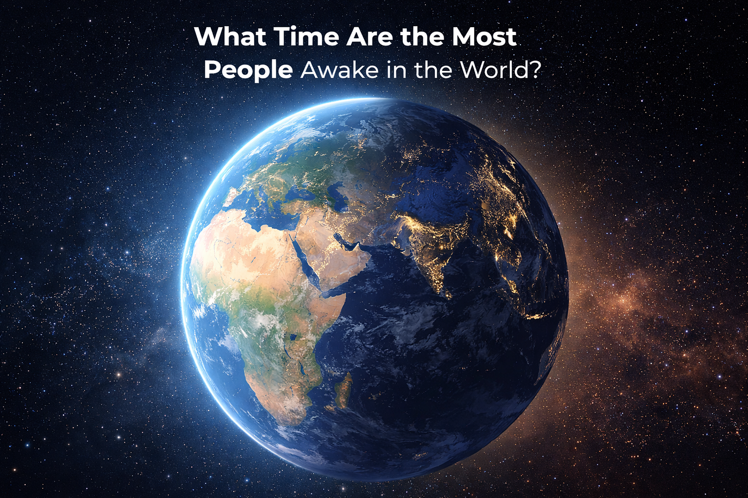 What Time Are the Most People Awake in the World_timenowonline.com