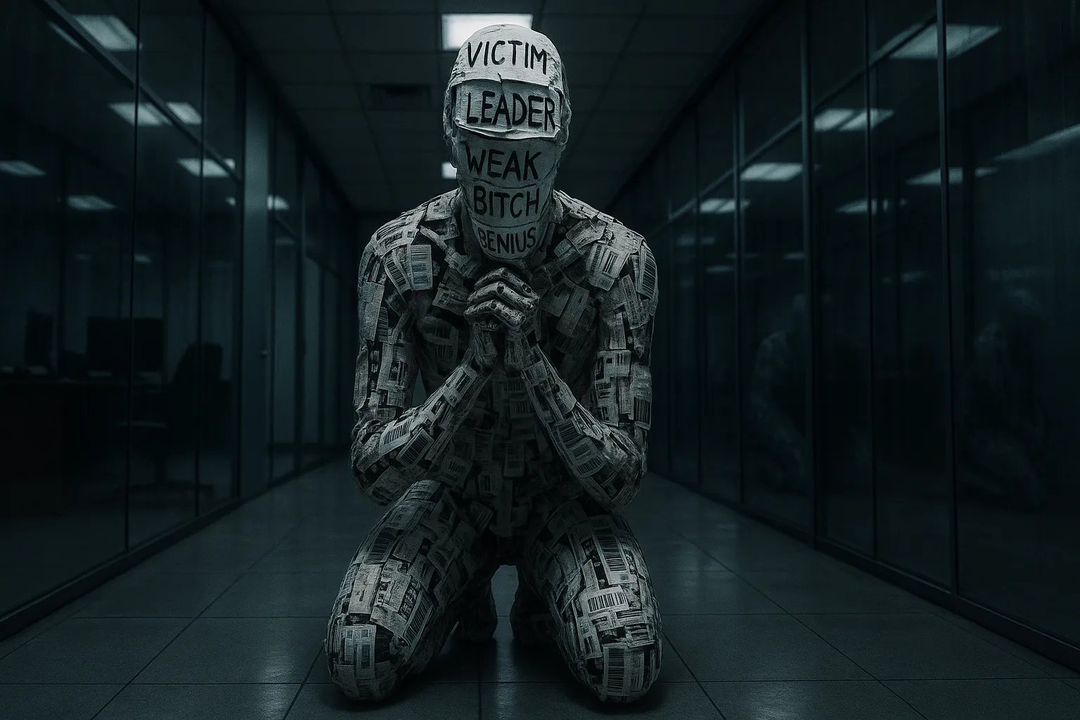 Symboliczne etykiety opisujące wzorce i mechanizmy zachowań społecznych, relacji i ról w grupie