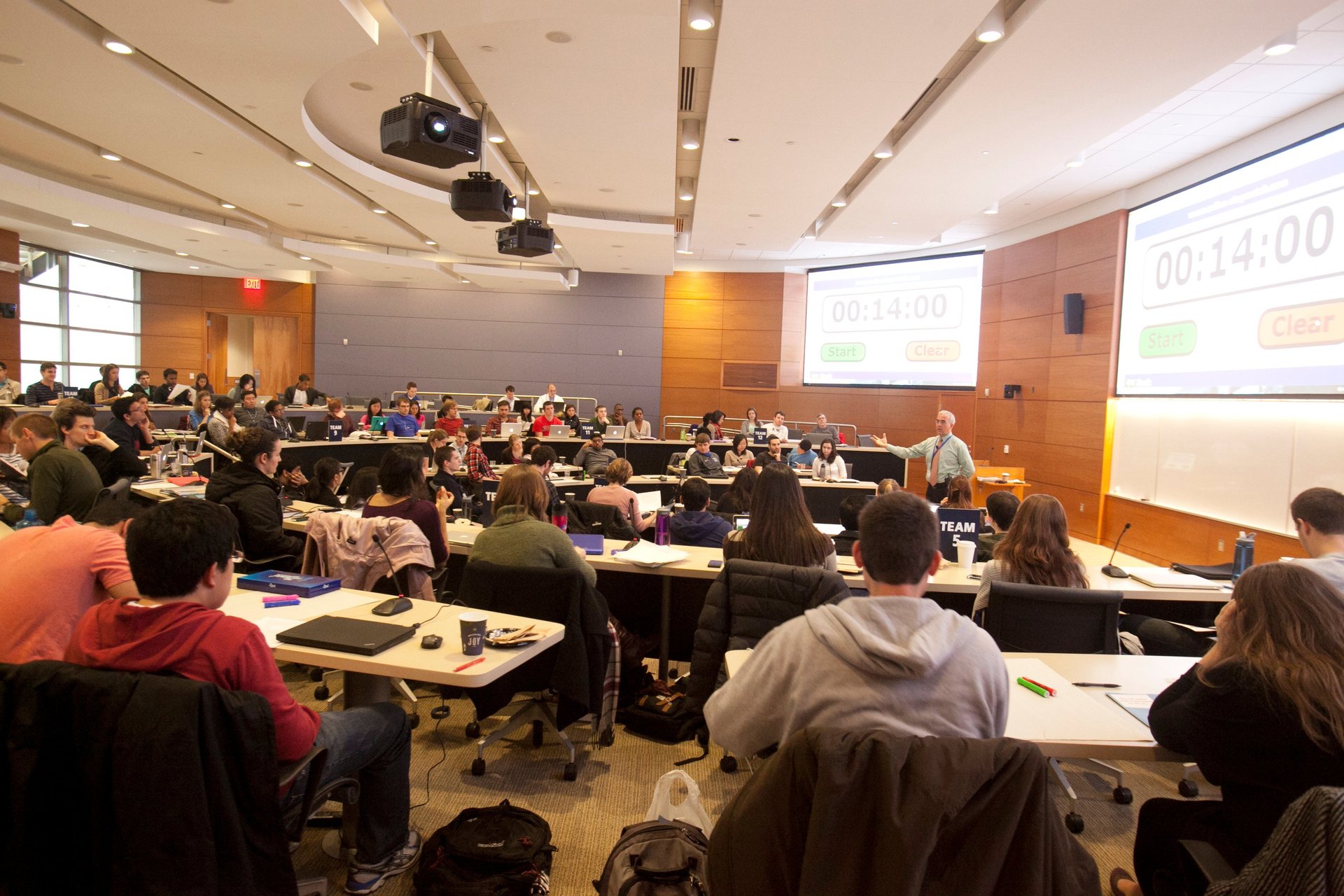 lecturehall with students