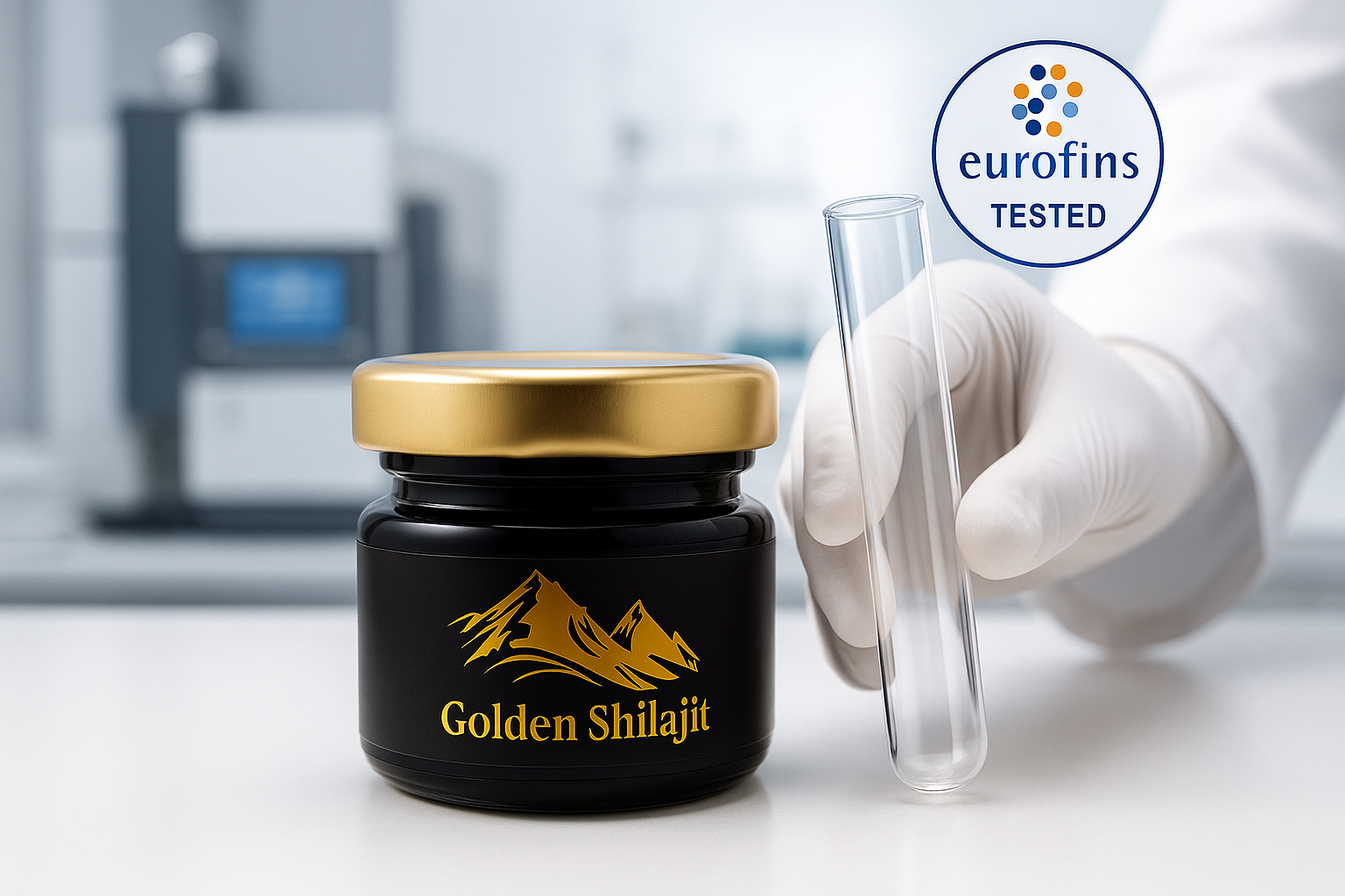 GOLDEN SHILAJIT CERTIFIED FROM EUROFINS USA