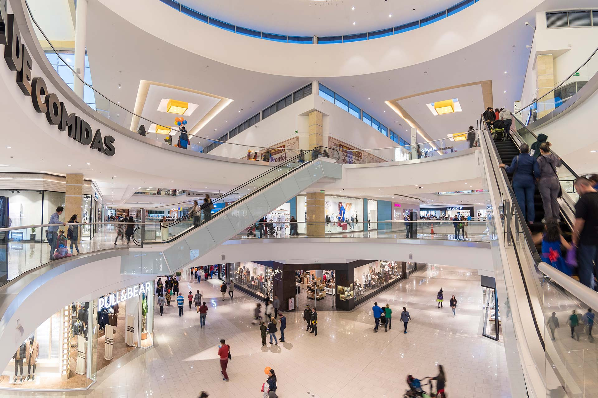 centro comercial Ballonti GURBAIN arquitectura