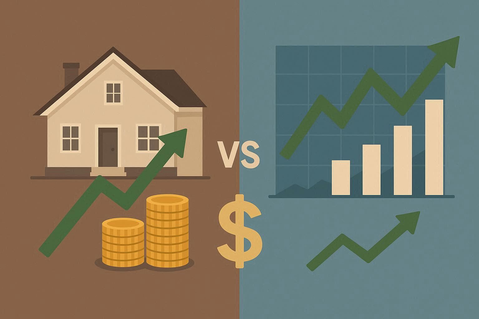 Real Estate vs. Stock Market: Which Investment Builds Wealth More Reliably in 2025 and Beyond?