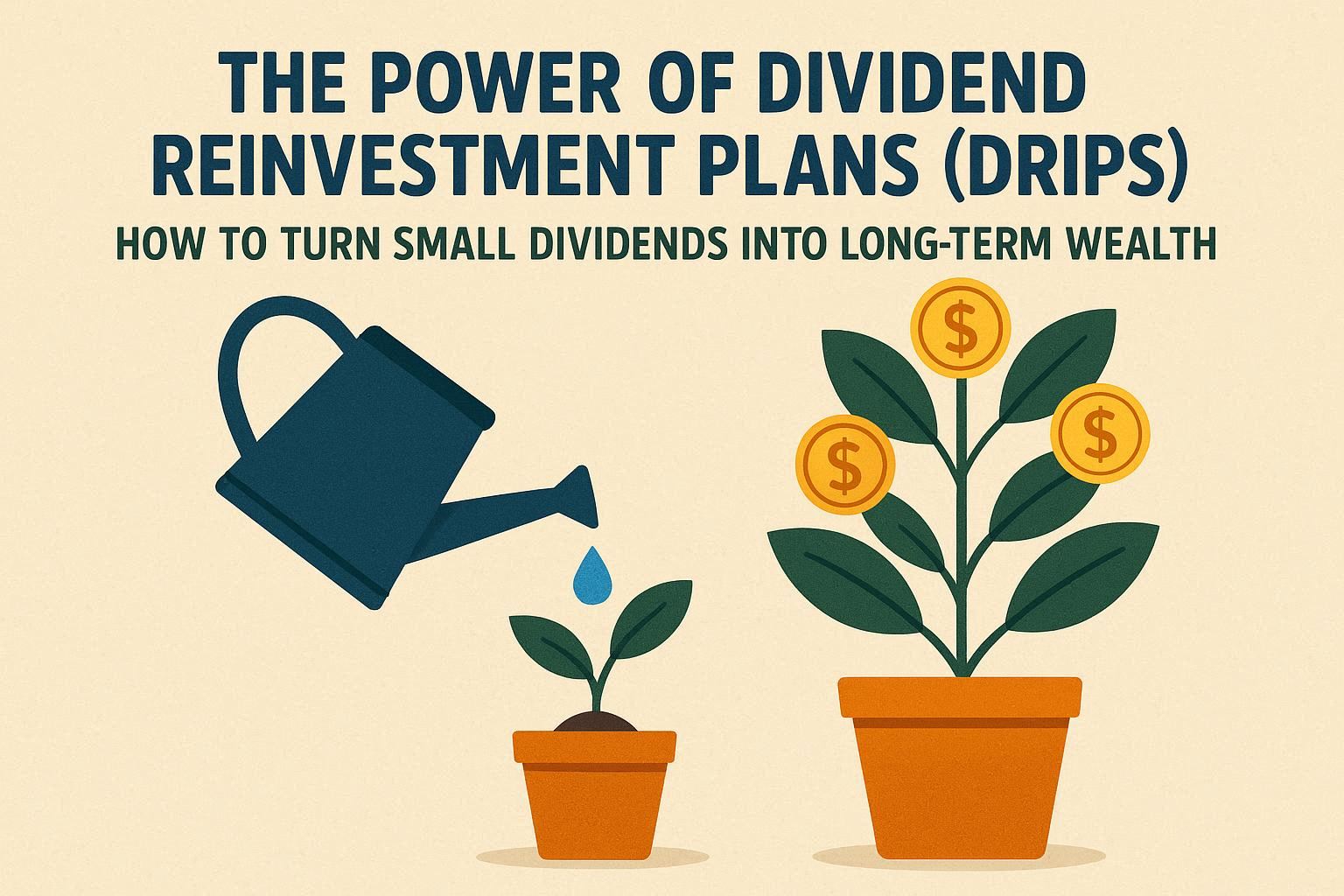 The Power of Dividend Reinvestment Plans (DRIPs): How to Turn Small Dividends into Long-Term Wealth