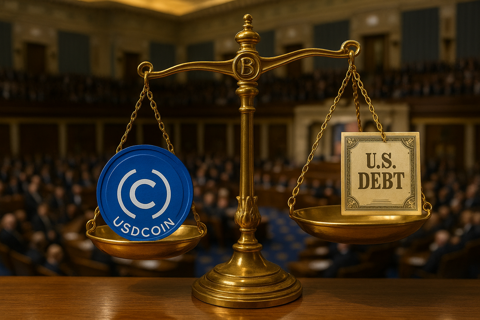 STABLECOIN FINANCE DETTE USA