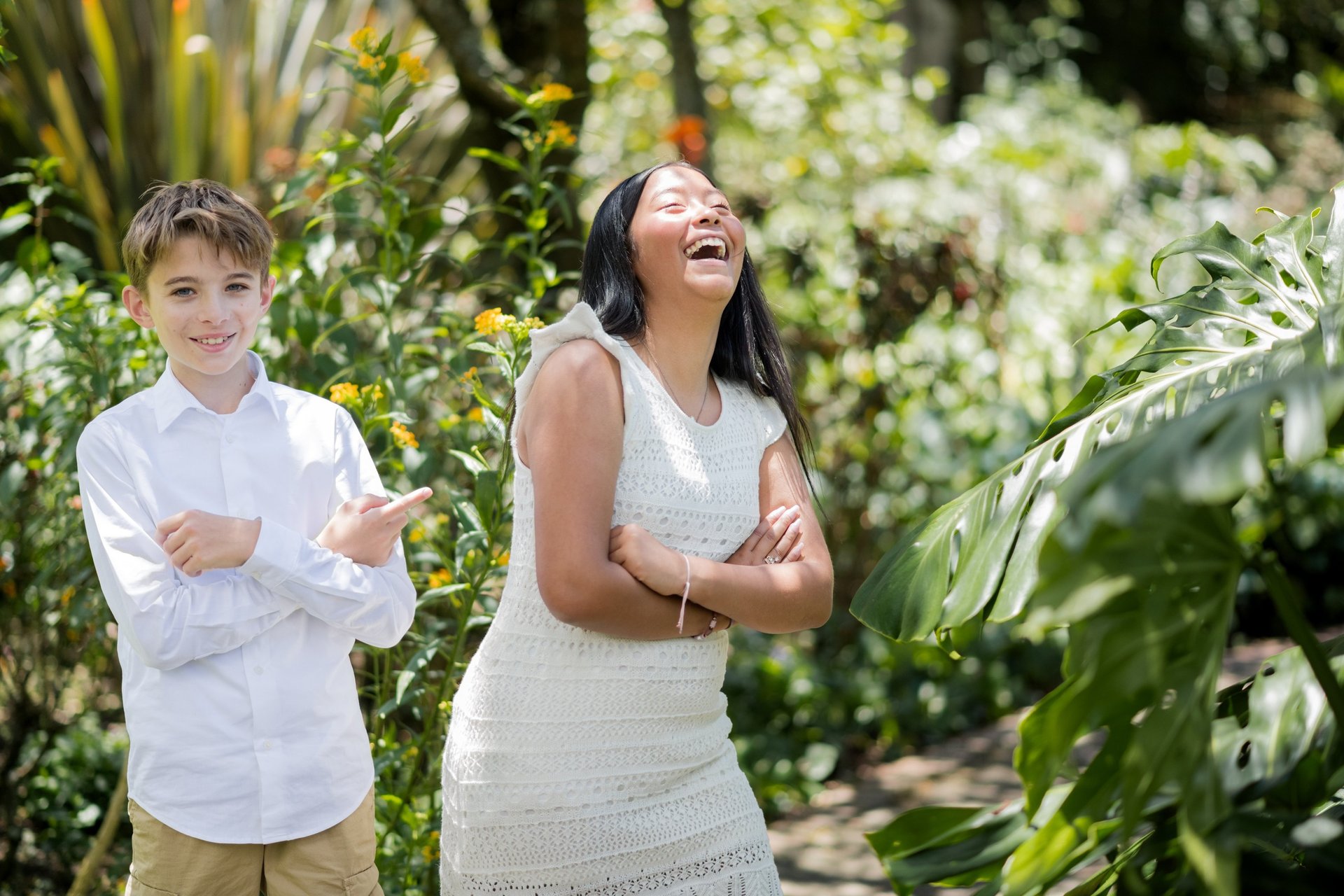 International family adoption session in Colombia