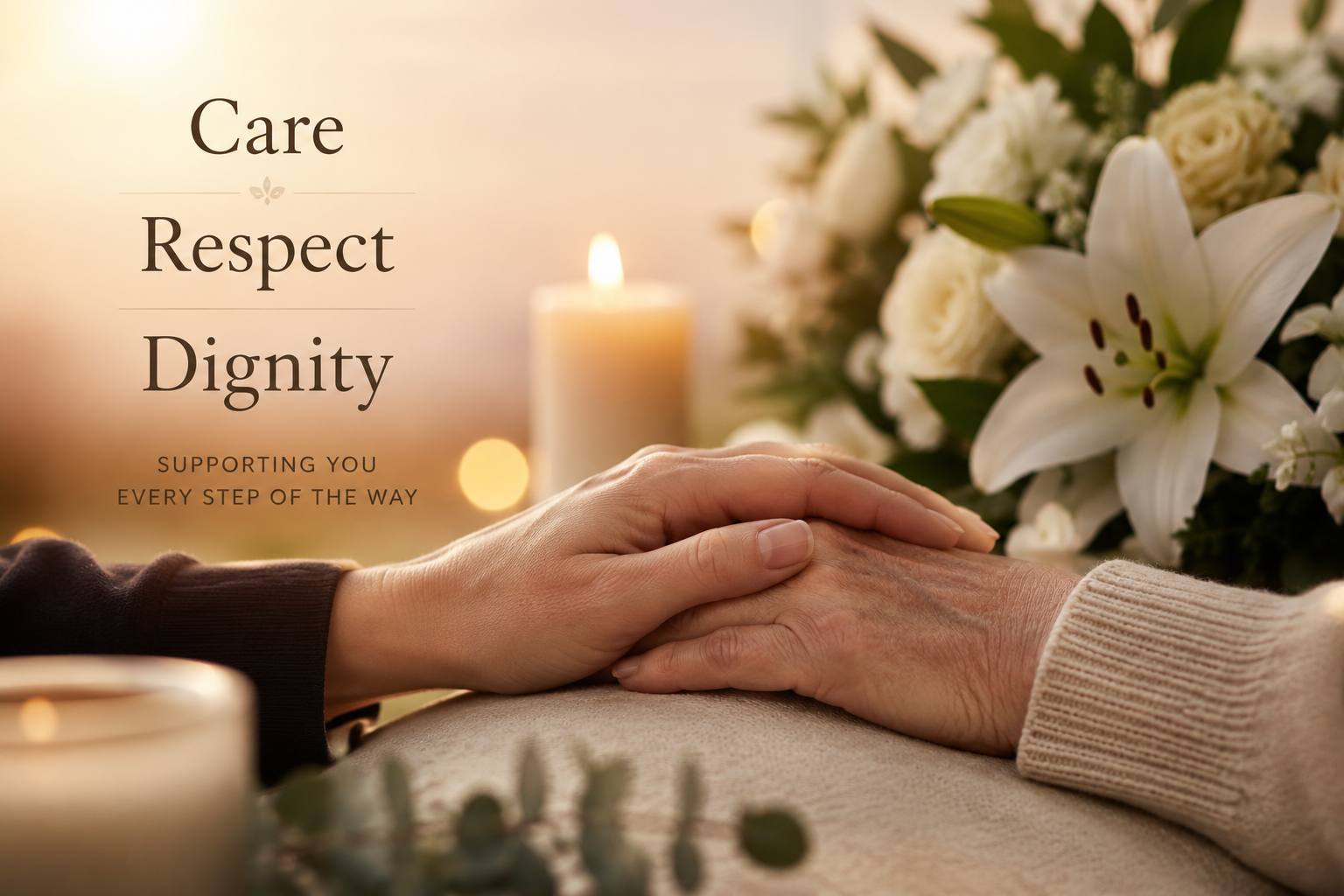 24 hour support from J Punton & Son Funeral Directors