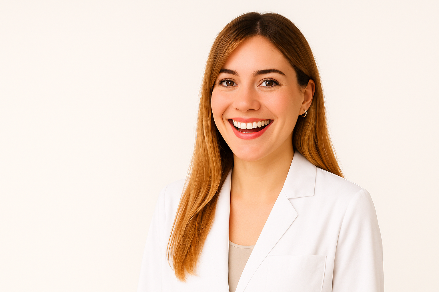 Médica estética de AR Clinic en Barcelona, símbolo de atención profesional y resultados naturales.