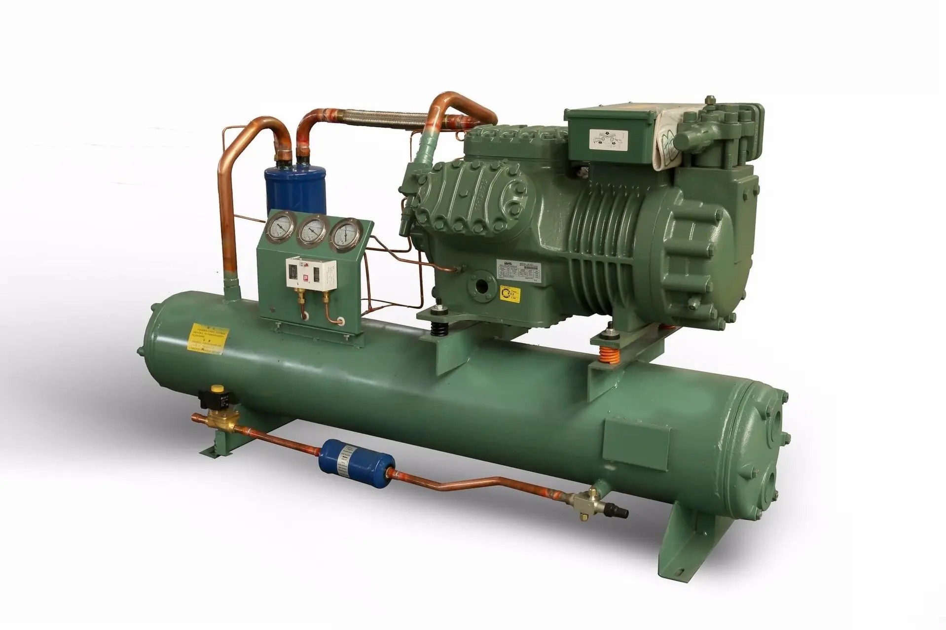 Water cooling compressor unit