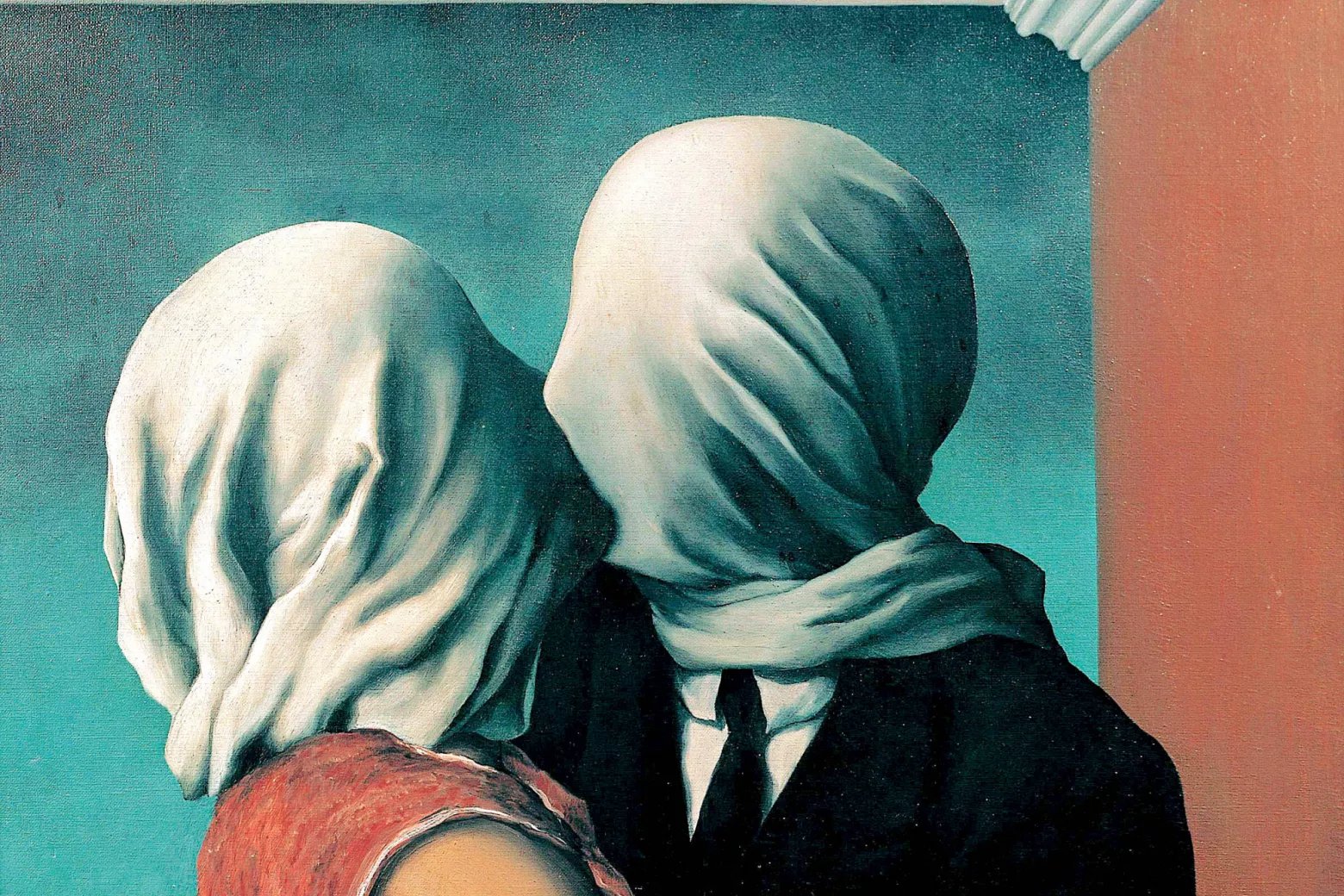 Los amantes de René Magritte