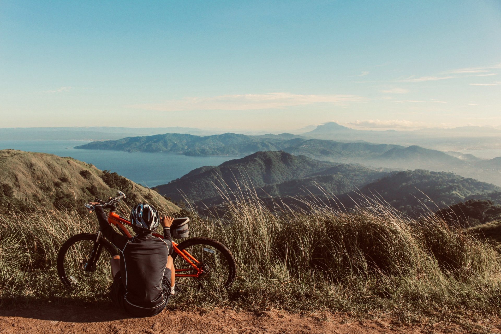 Vélo de chez Only Bikes dans la nature.