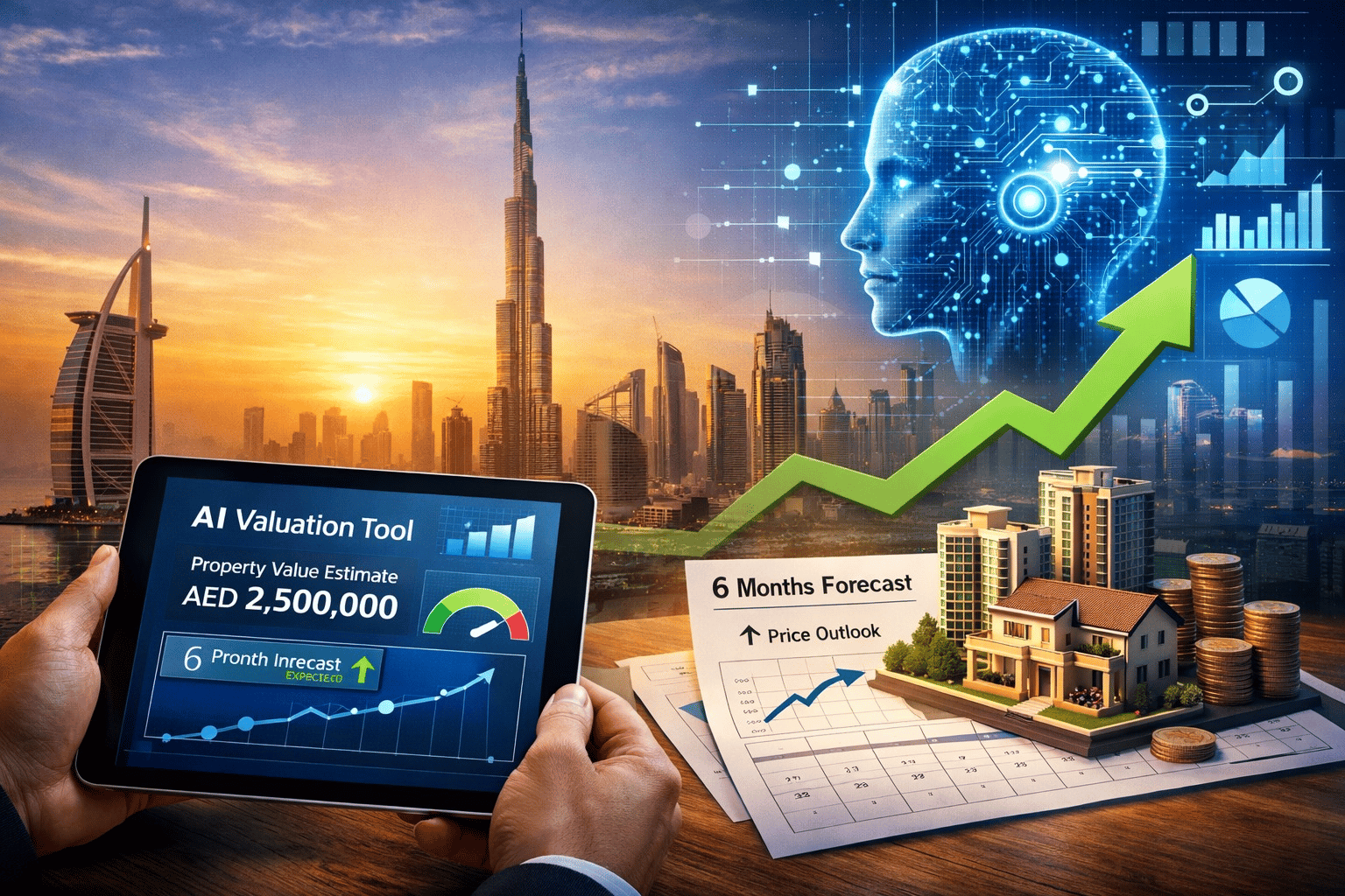 AI home valuation tool for estimating property value in Egypt