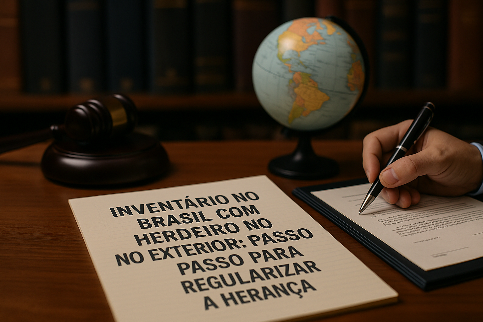 Inventário no Brasil com Herdeiro no Exterior Passo a Passo para Regularizar a Herança