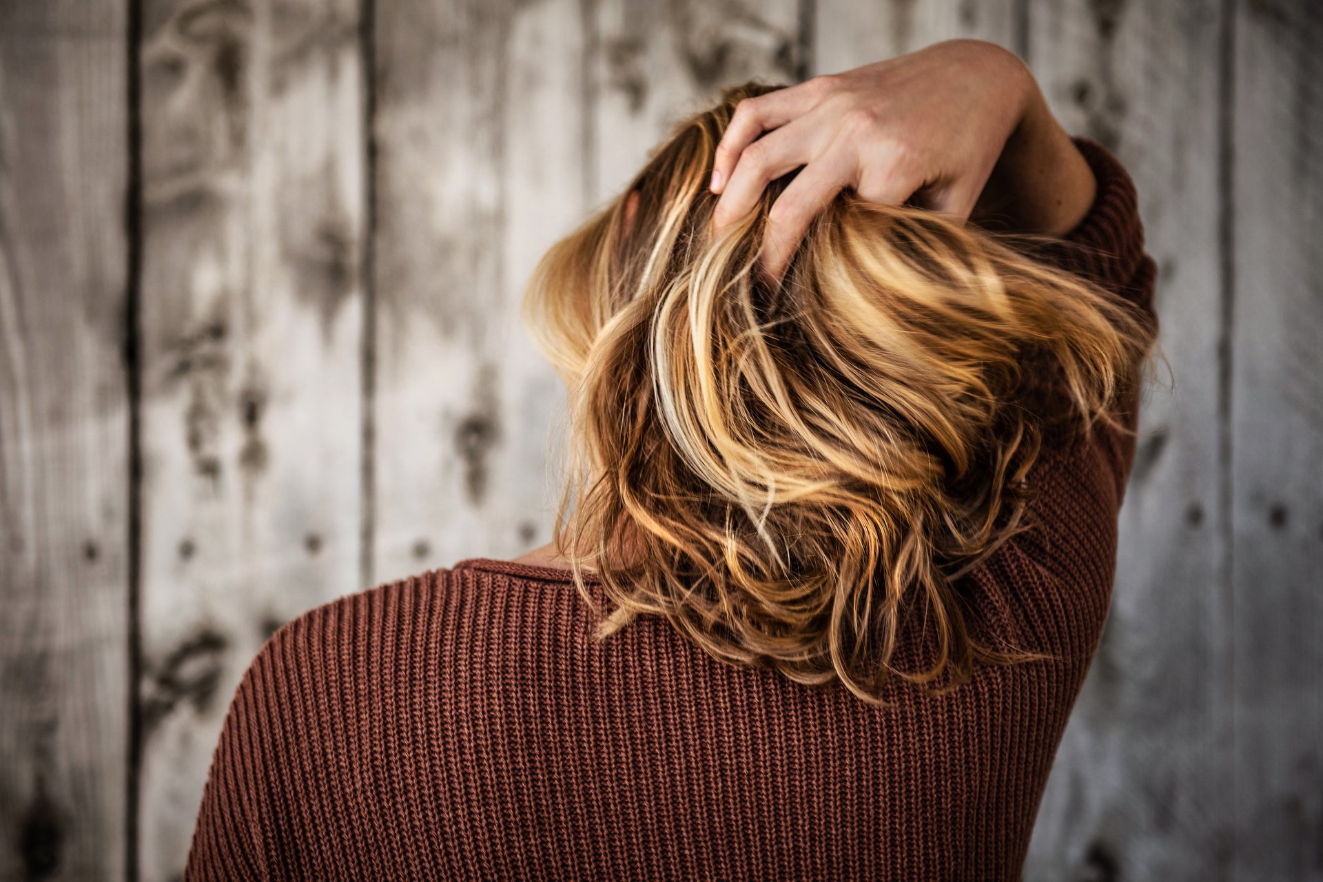 Woman haircut 