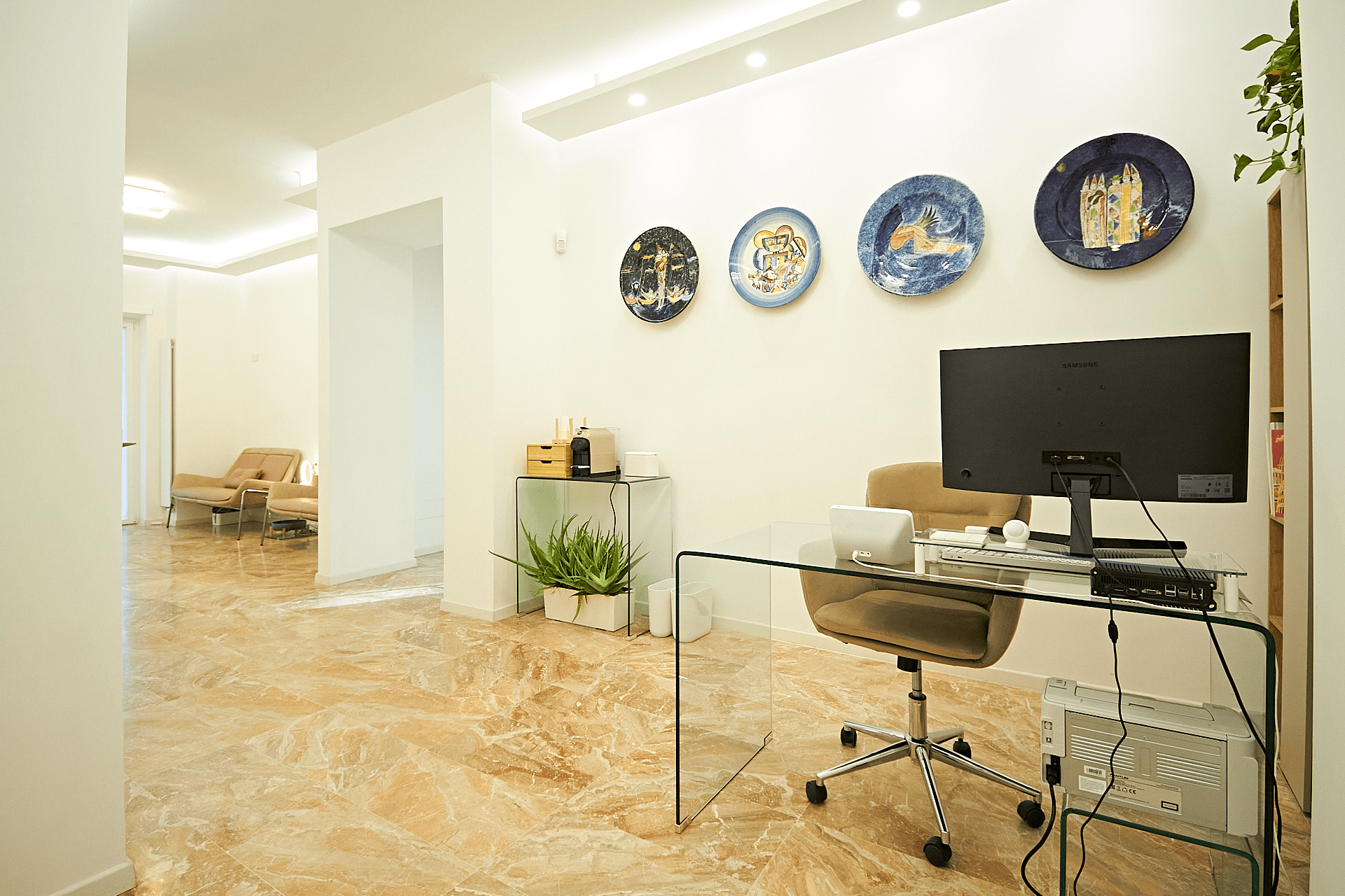 Reception pre-operam