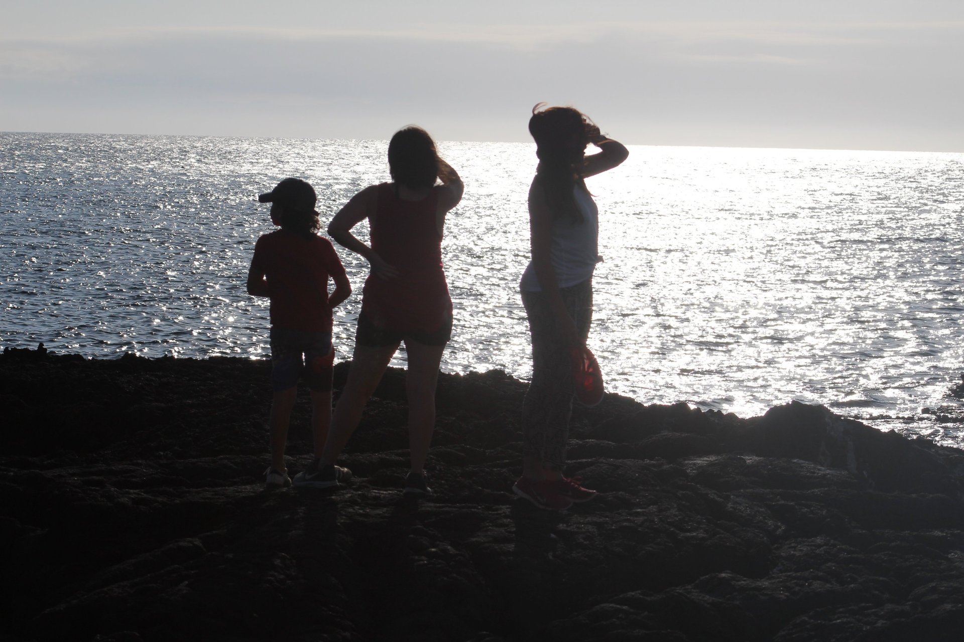 Family enjoying a luxury expedition cruise in the Galápagos Islands