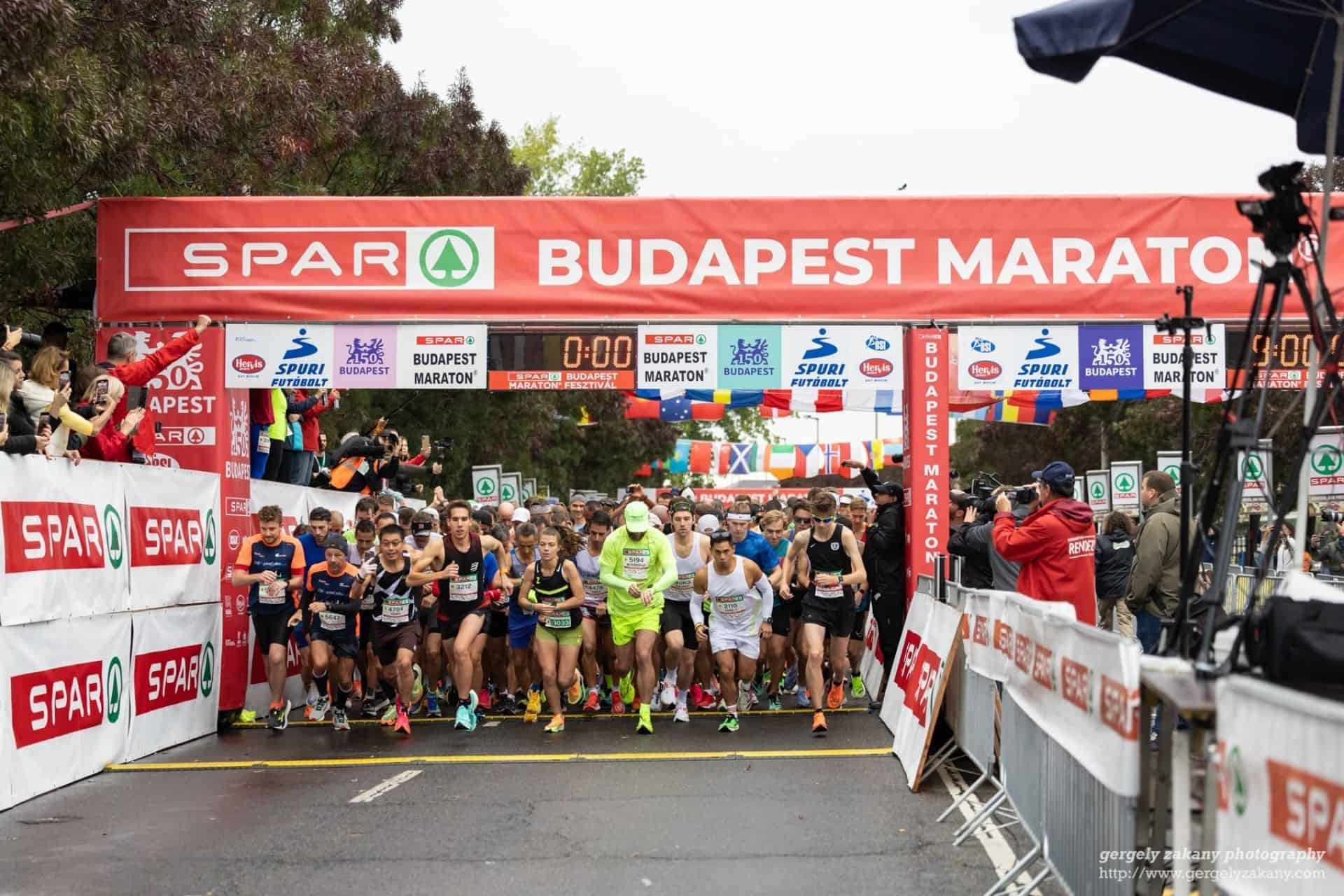 Start maratonu w Budapeszcie