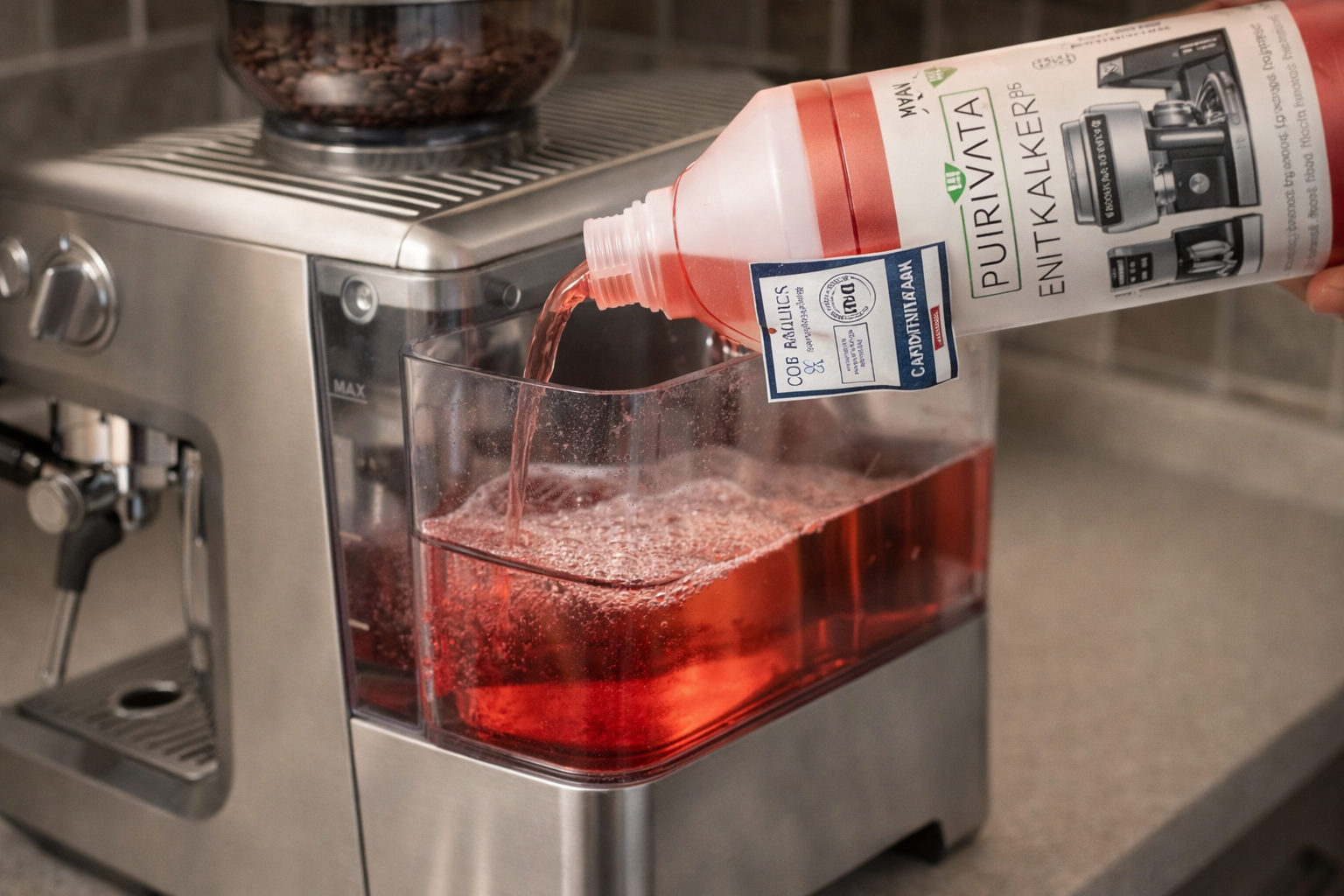 Descalcificador Cafetera