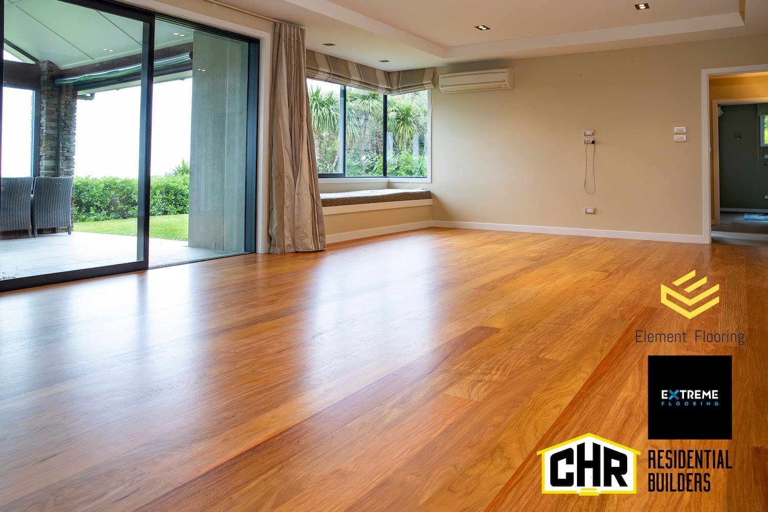 New flooring living room - CHR Builders